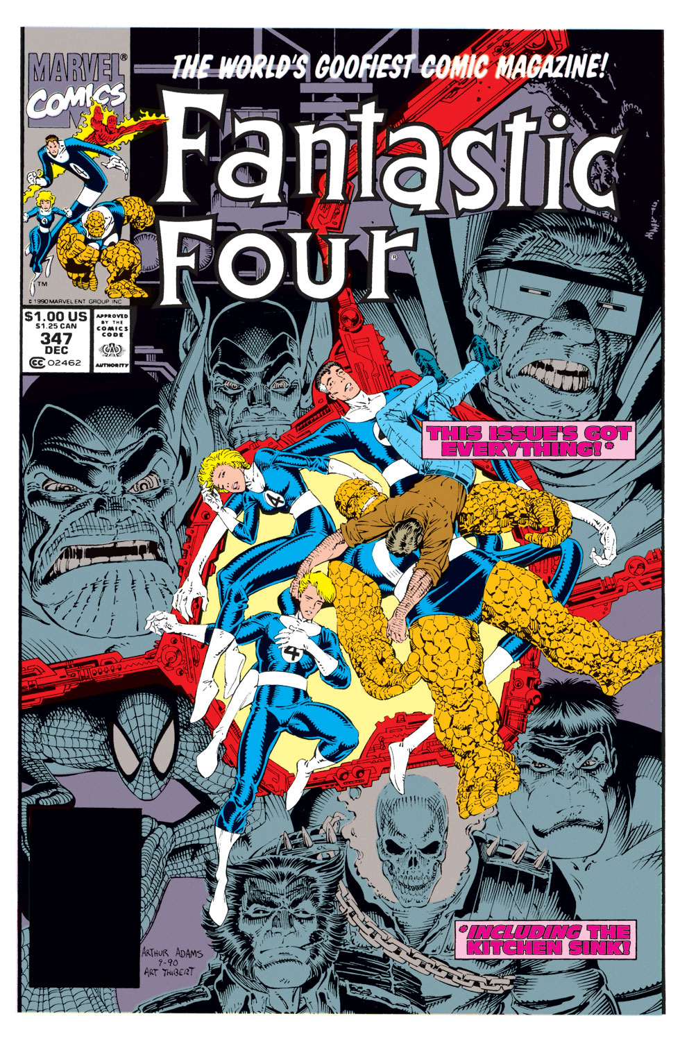 Read online Fantastic Four (1961) comic -  Issue #347 - 1