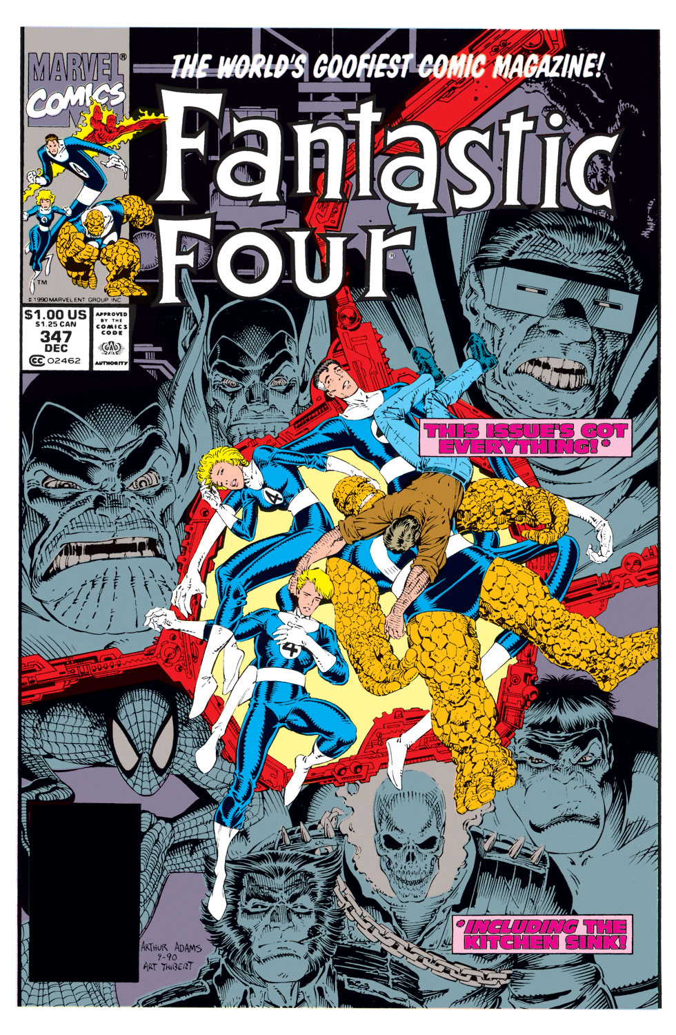 Read online Fantastic Four (1961) comic -  Issue #347 - 1