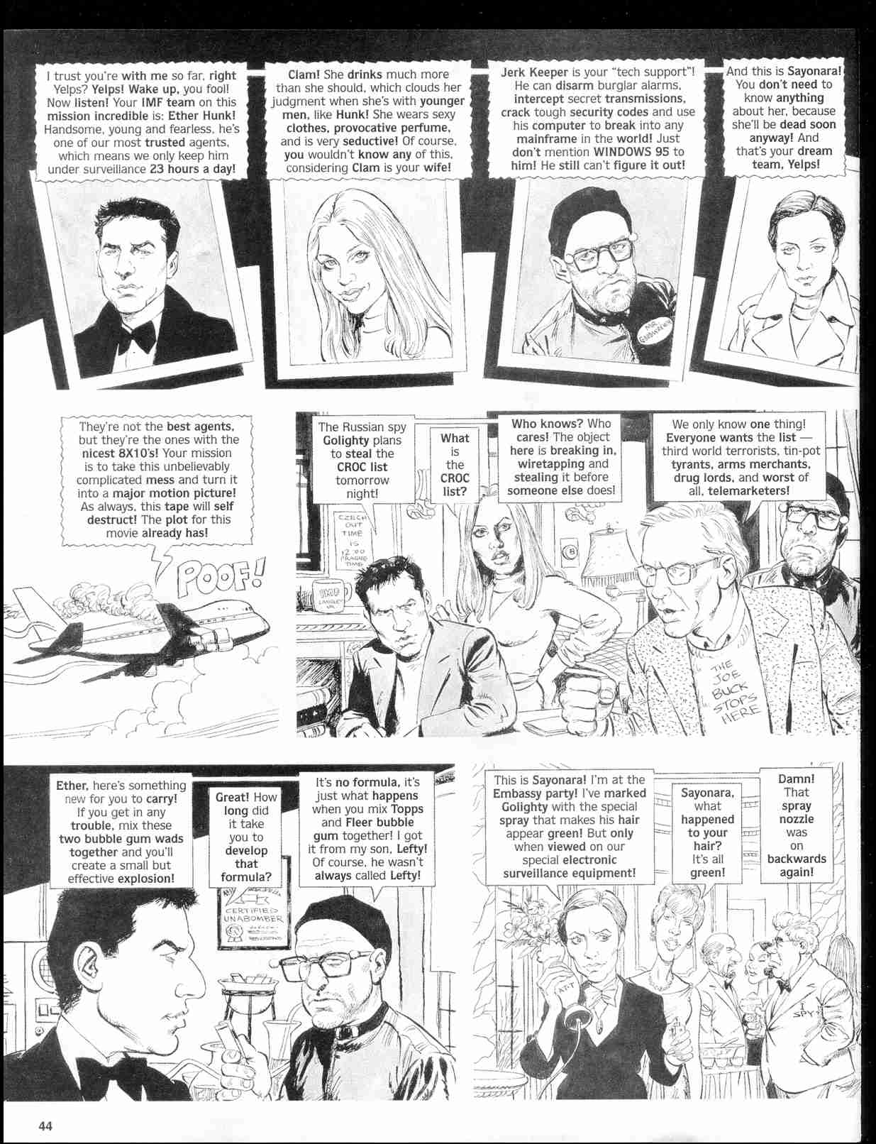 Read online MAD comic -  Issue #347 - 46