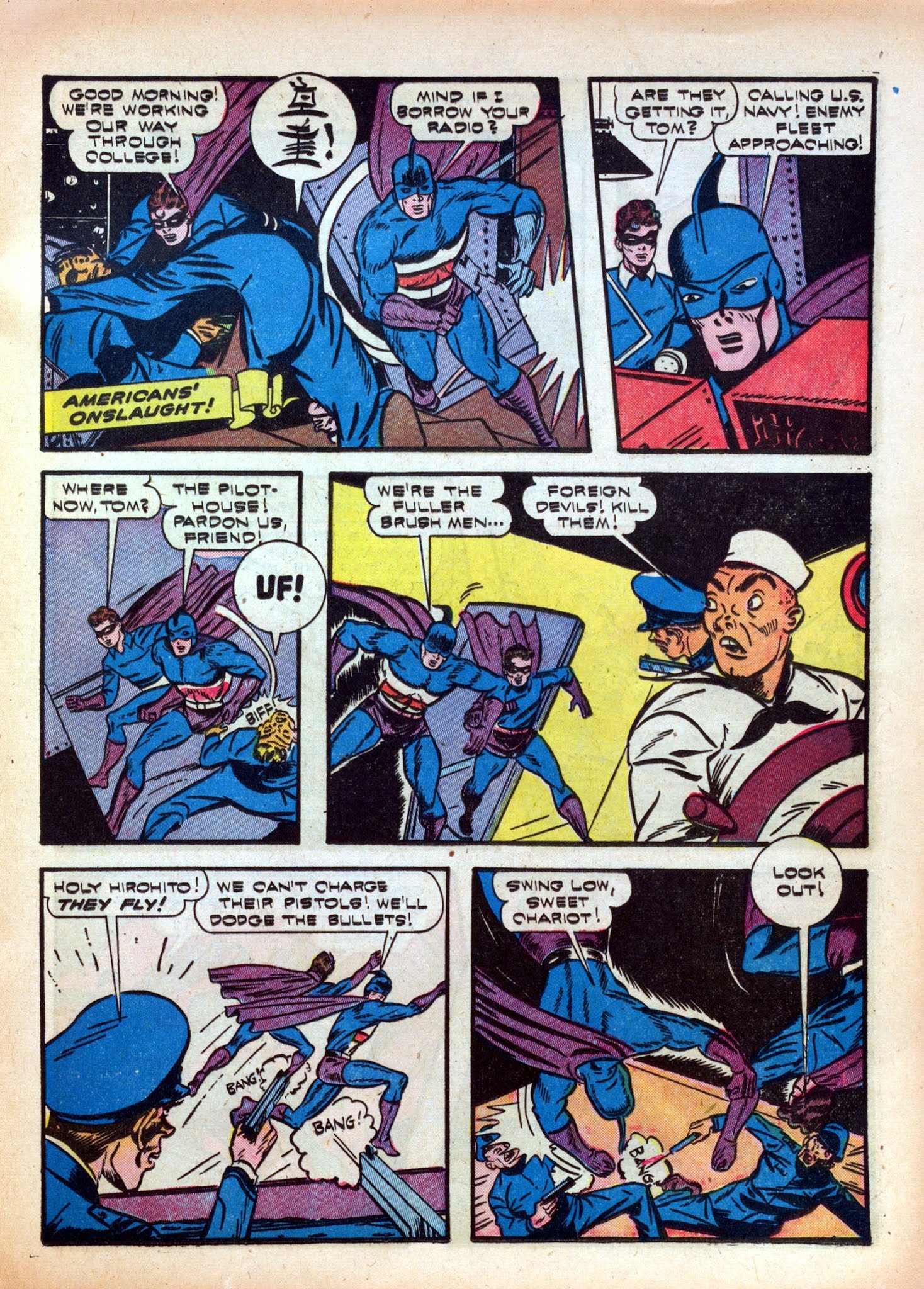 Read online Exciting Comics comic -  Issue #24 - 29
