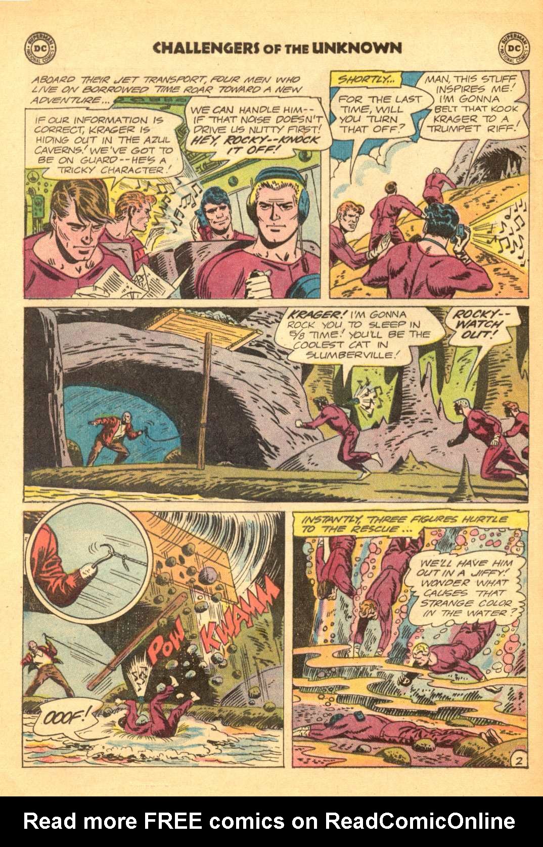 Read online Challengers of the Unknown (1958) comic -  Issue #36 - 4