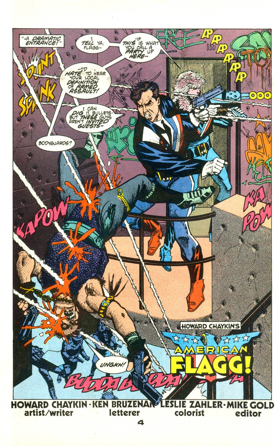 Read online American Flagg! comic -  Issue #21 - 6