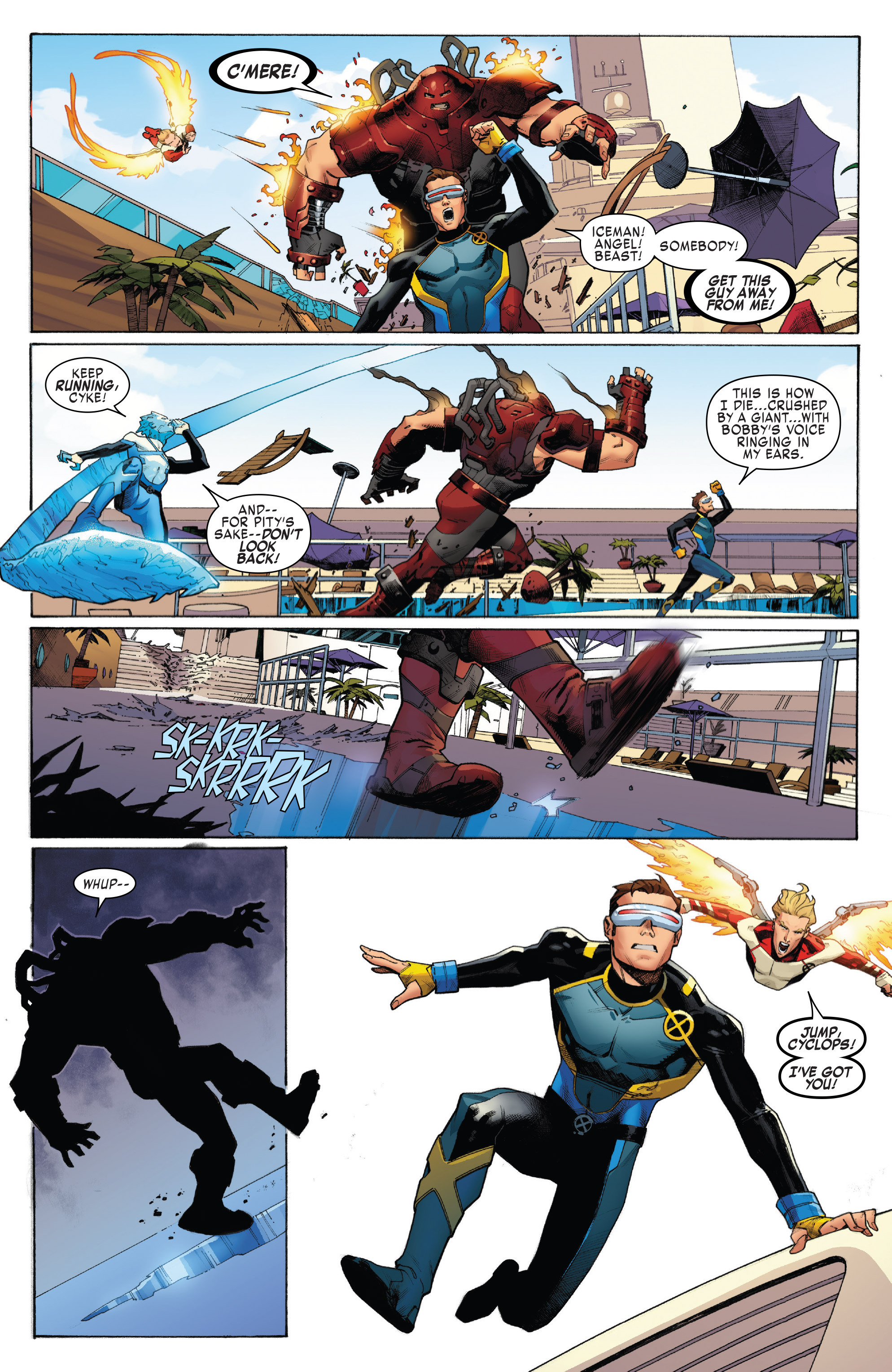 Read online X-Men: Blue comic -  Issue #1 - 13