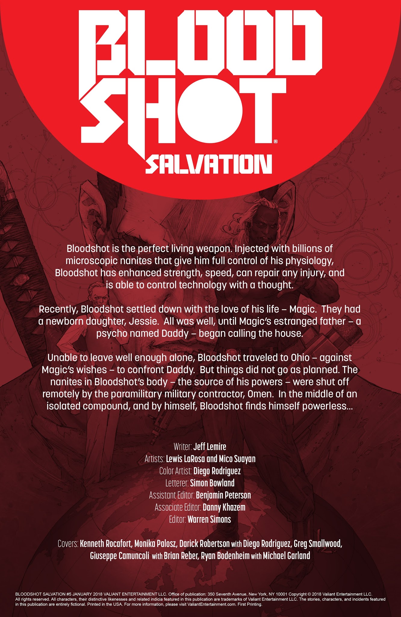 Read online Bloodshot Salvation comic -  Issue #5 - 2