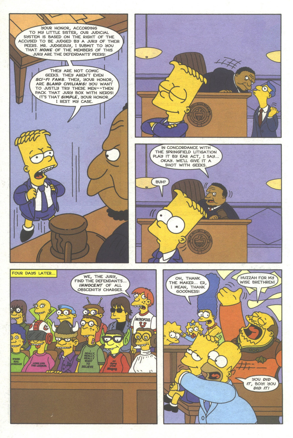 Read online Simpsons Comics comic -  Issue #39 - 21