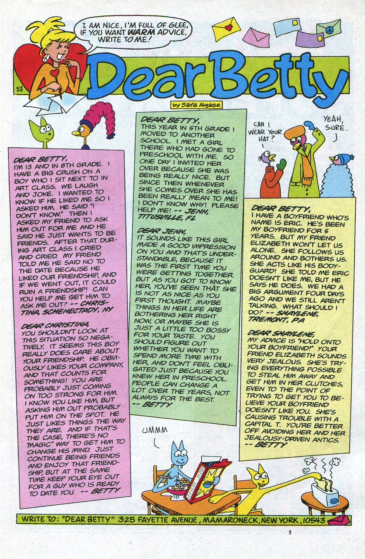 Read online Betty comic -  Issue #24 - 27
