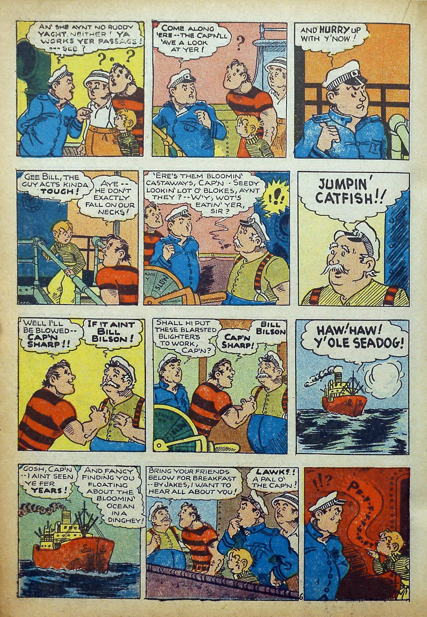 Read online Amazing Mystery Funnies comic -  Issue #21 - 35