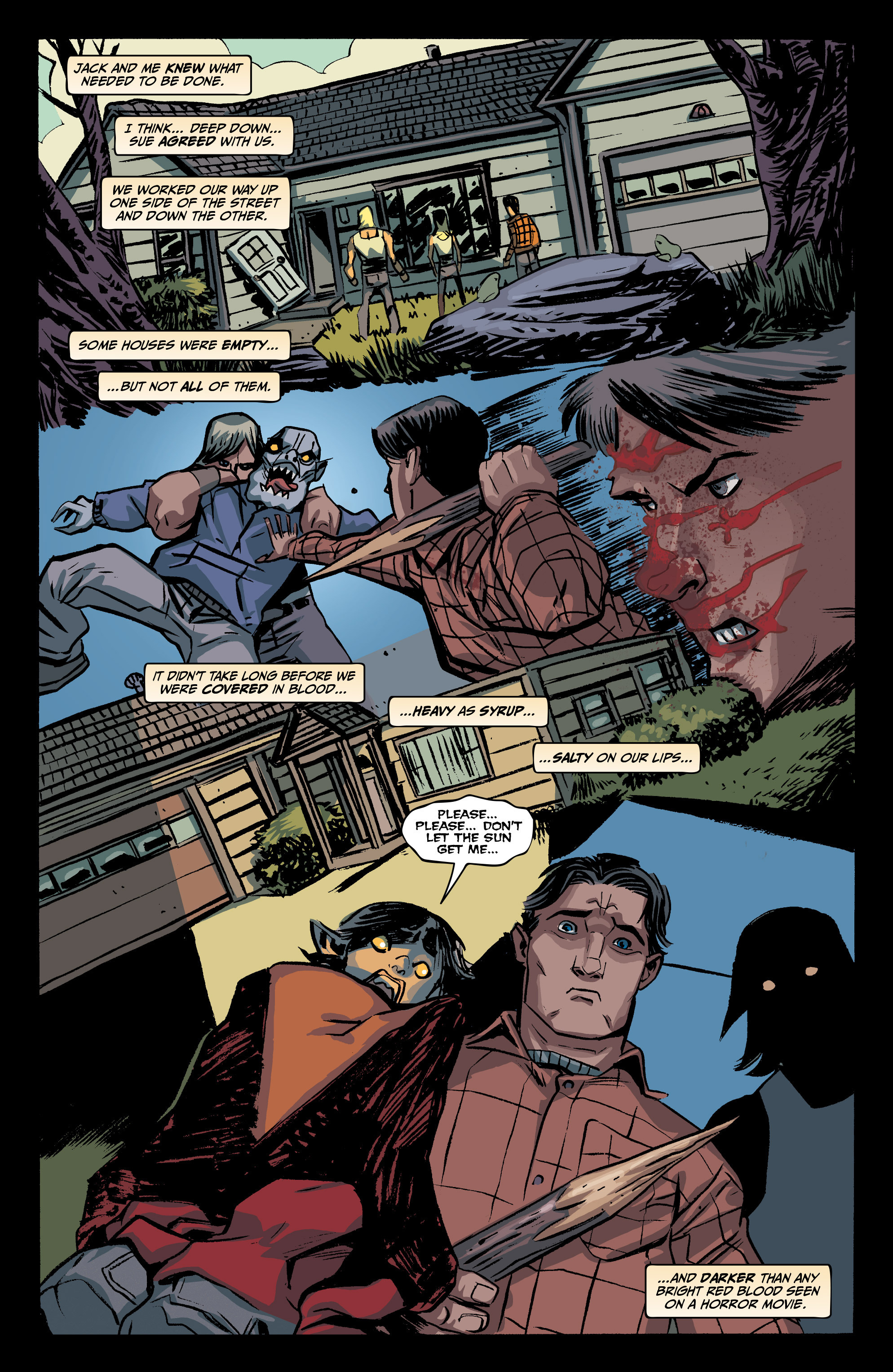 Read online Blood Feud comic -  Issue #4 - 21