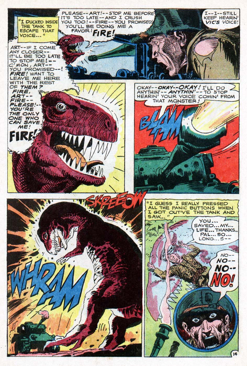 Read online Star Spangled War Stories (1952) comic -  Issue #124 - 16