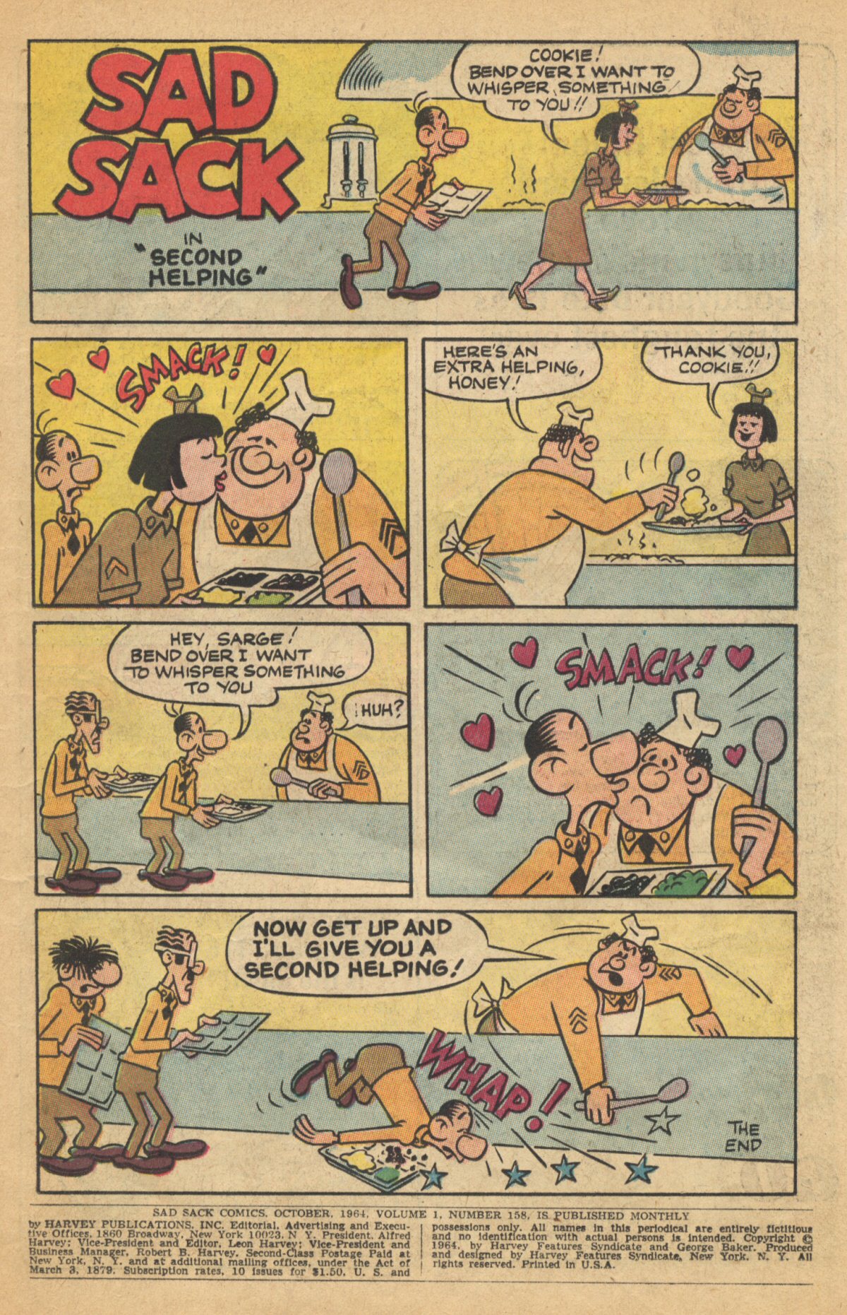 Read online Sad Sack comic -  Issue #158 - 3