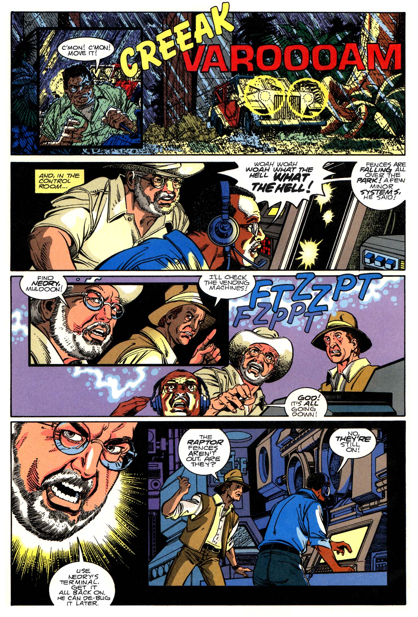 Read online Jurassic Park (1993) comic -  Issue #3 - 12