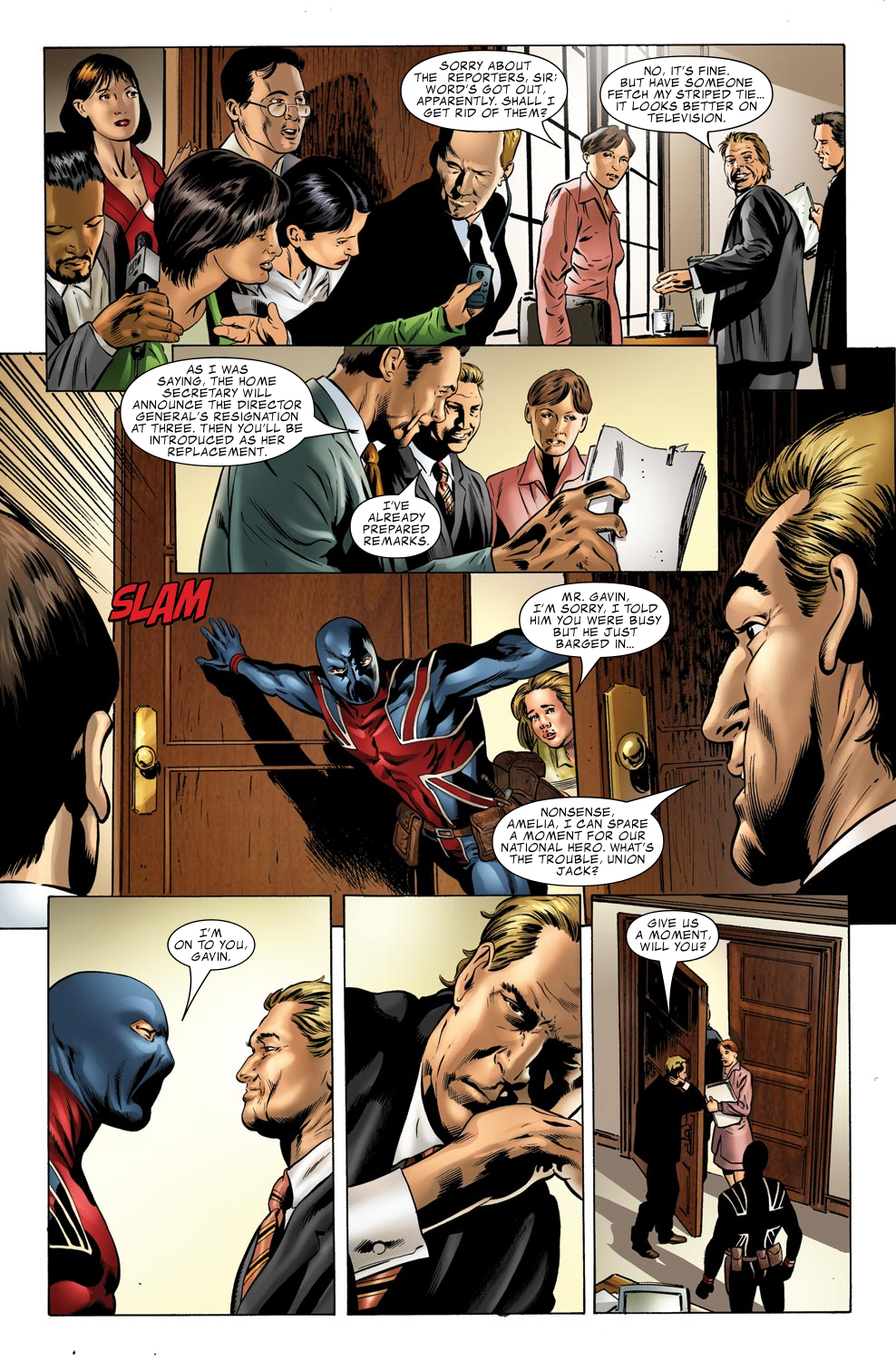 Read online Union Jack (2006) comic -  Issue #4 - 19