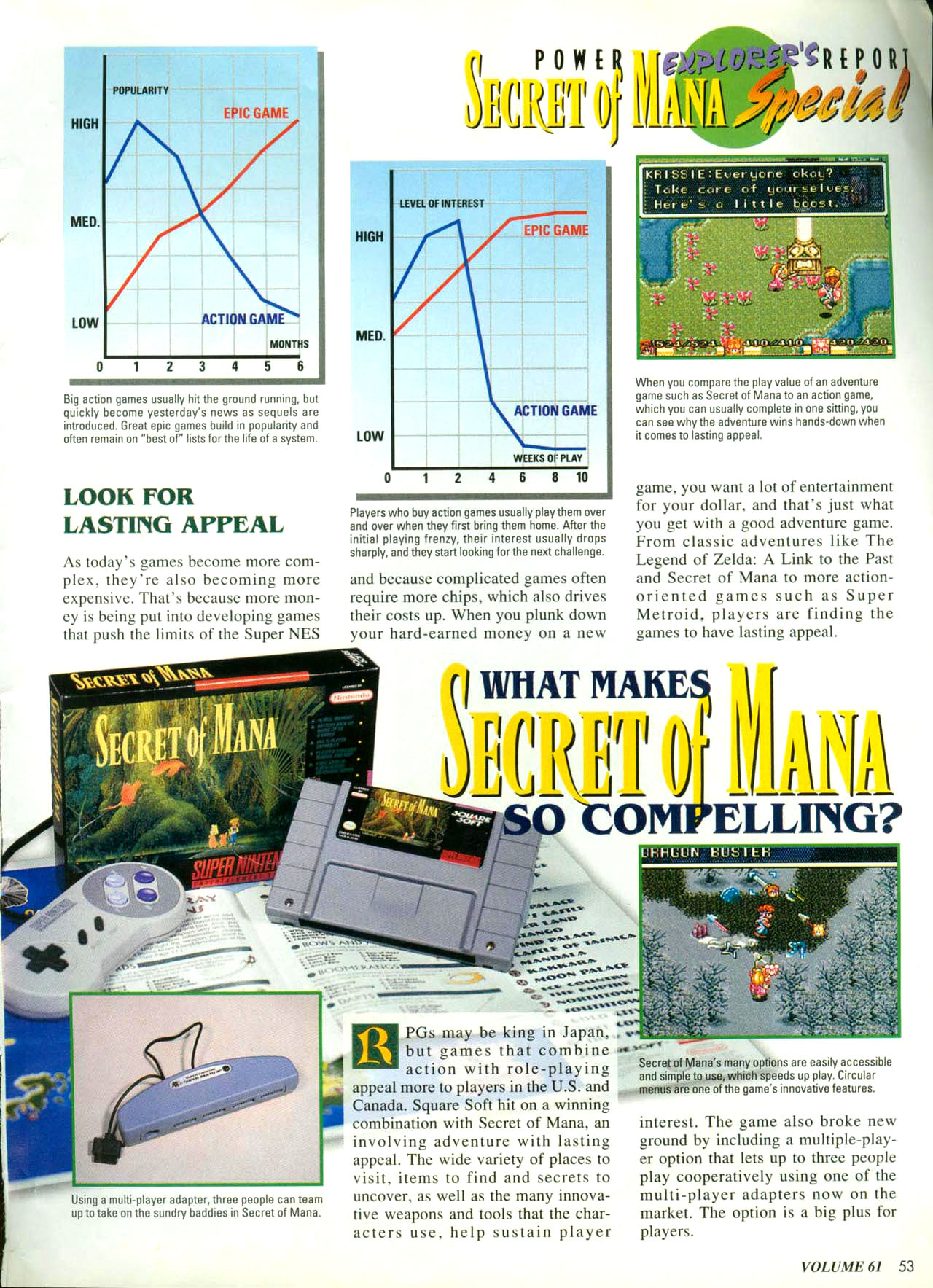 Read online Nintendo Power comic -  Issue #61 - 56