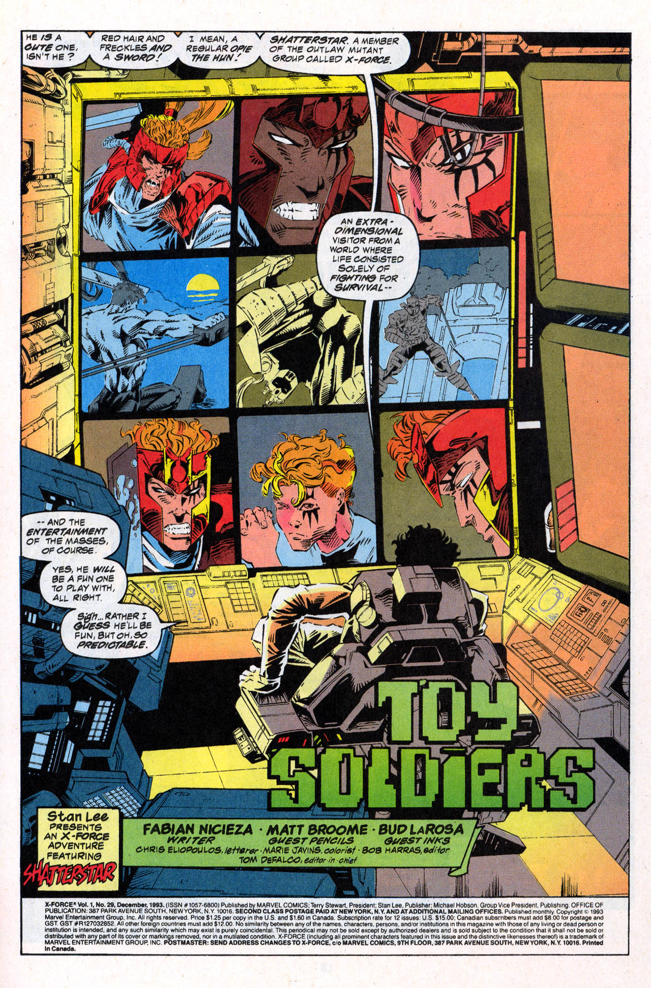 Read online X-Force (1991) comic -  Issue #29 - 3