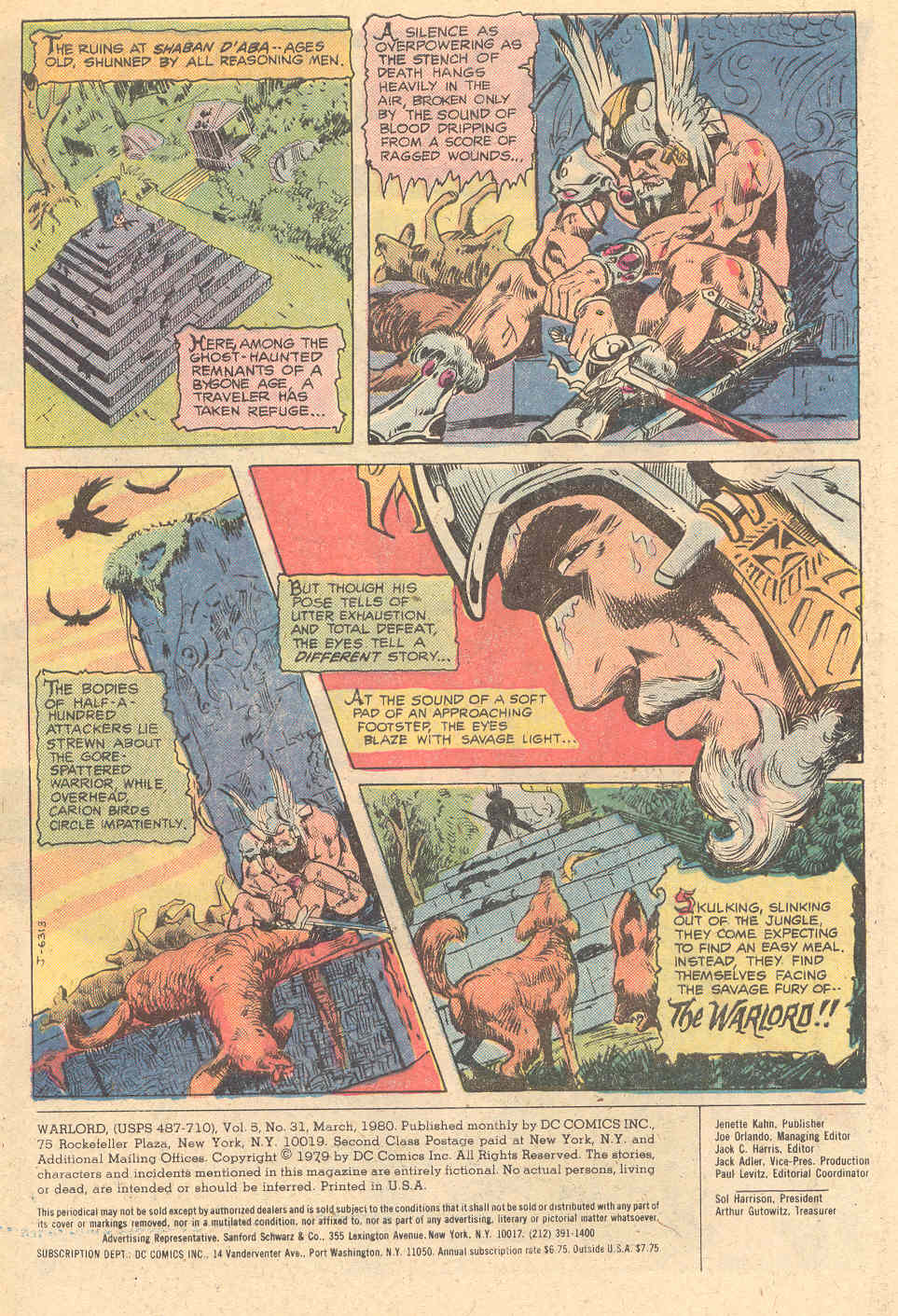 Read online Warlord (1976) comic -  Issue #31 - 2