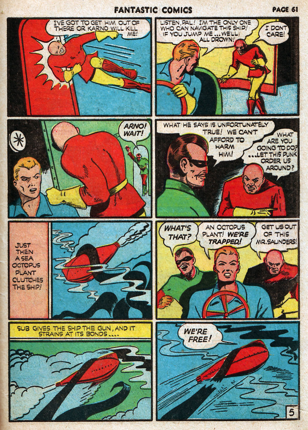 Read online Fantastic Comics comic -  Issue #17 - 62