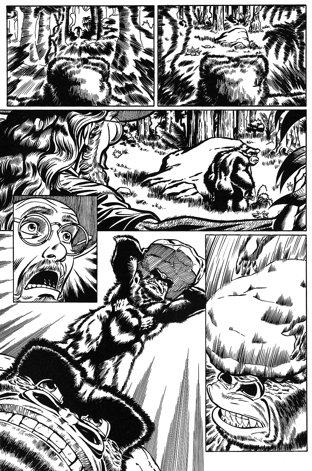 Read online Cavewoman: Missing Link comic -  Issue #4 - 16