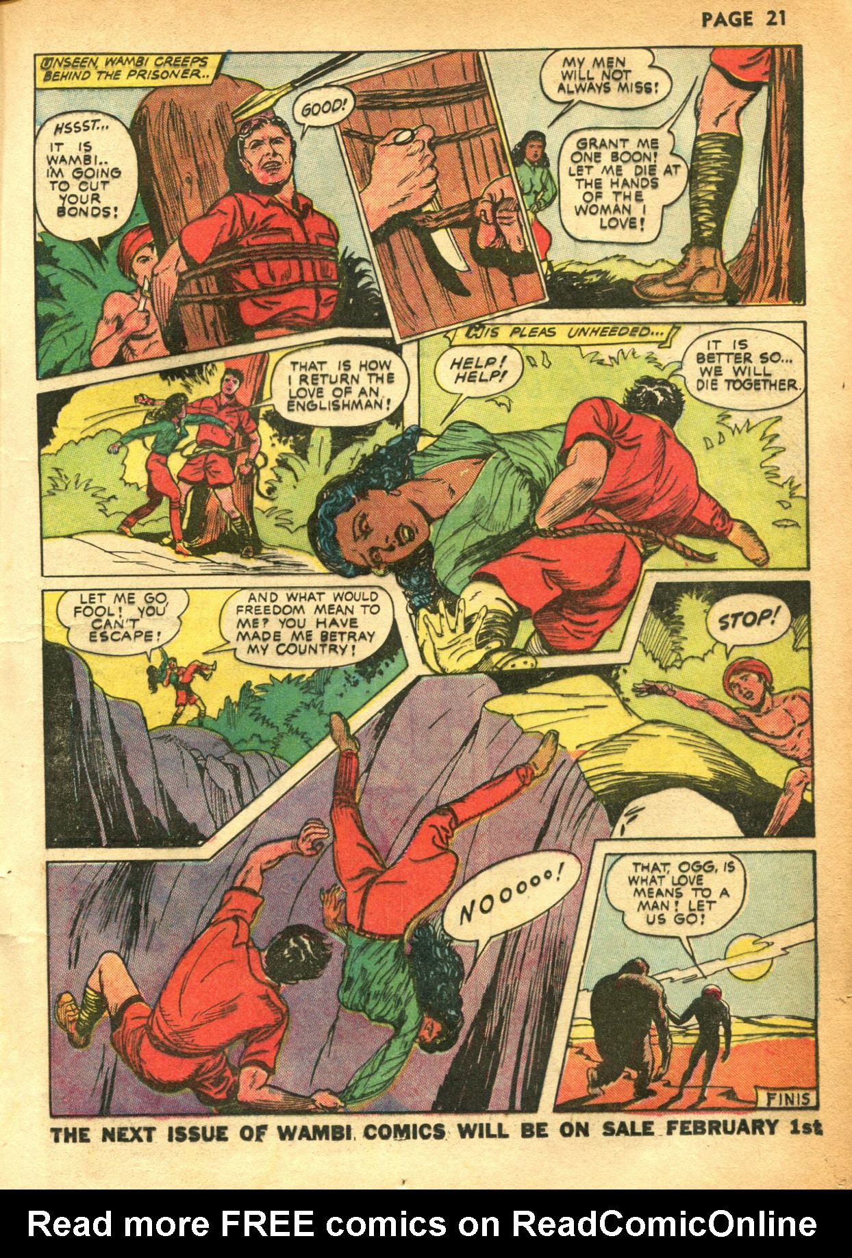 Read online Wambi Jungle Boy comic -  Issue #2 - 22