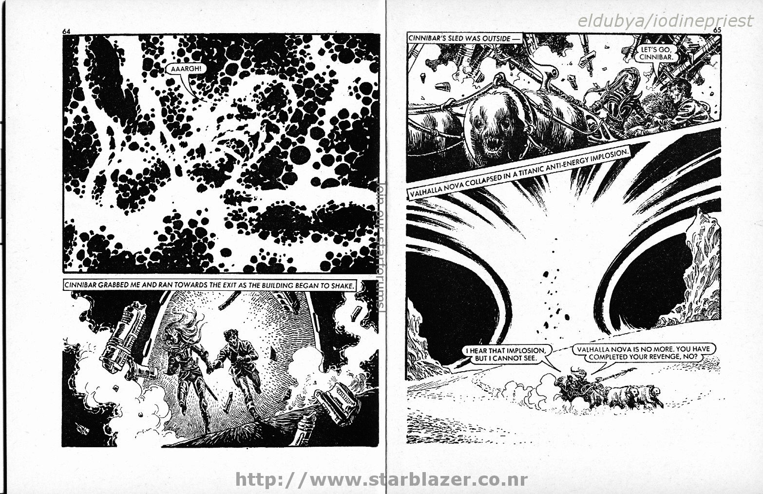 Read online Starblazer comic -  Issue #127 - 34