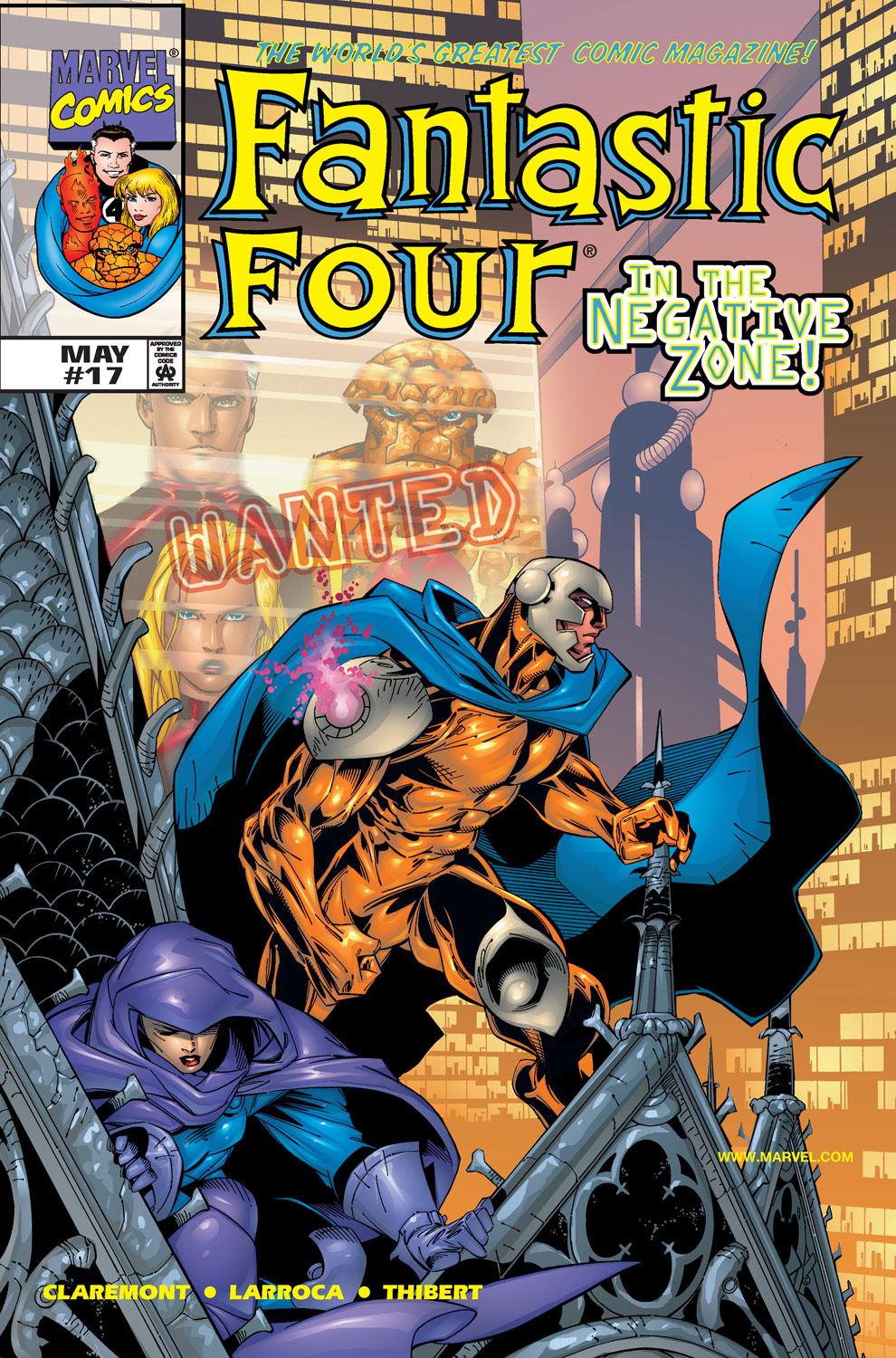Read online Fantastic Four (1998) comic Issue 17