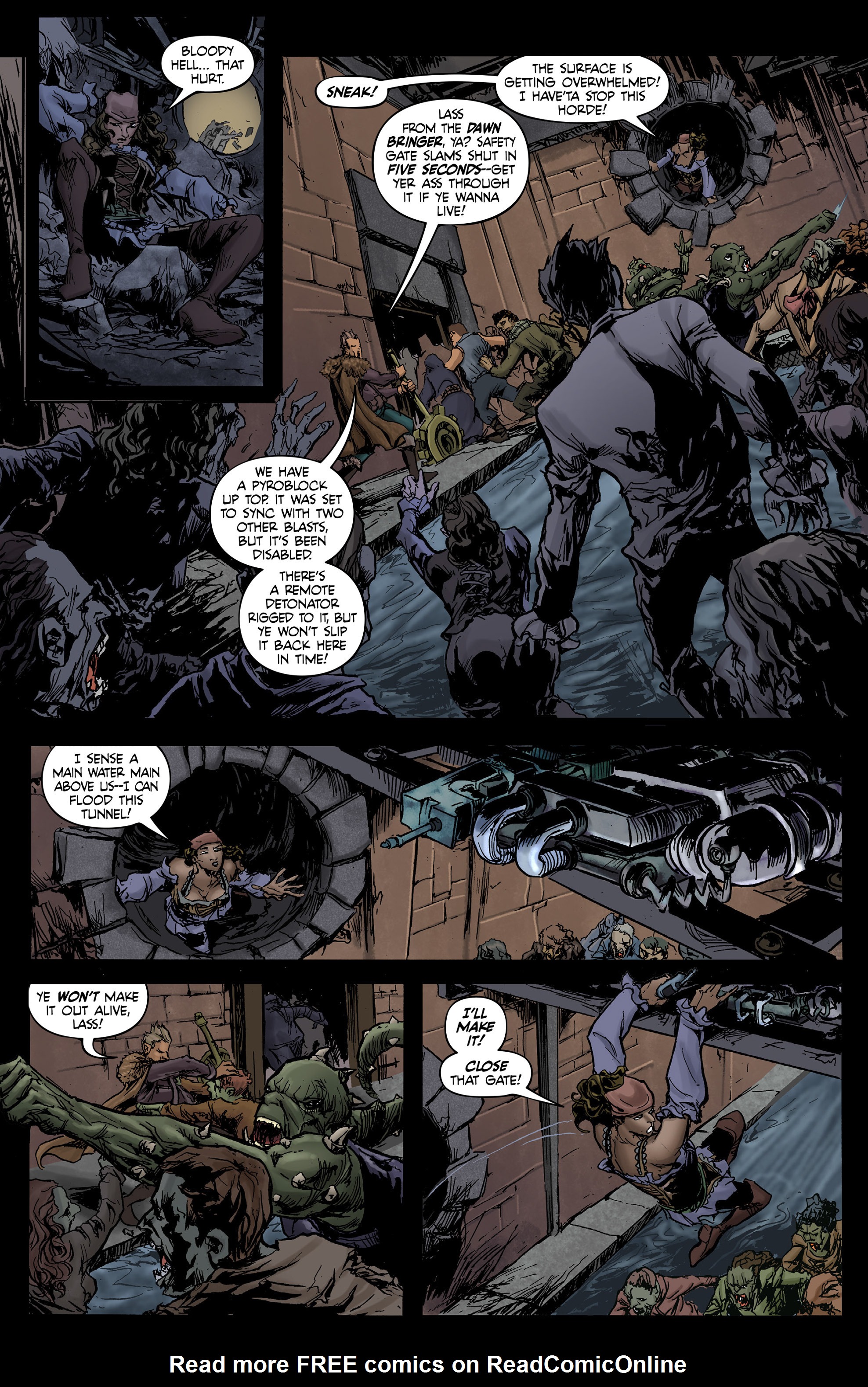 Read online Raven Nevermore comic -  Issue #9 - 16