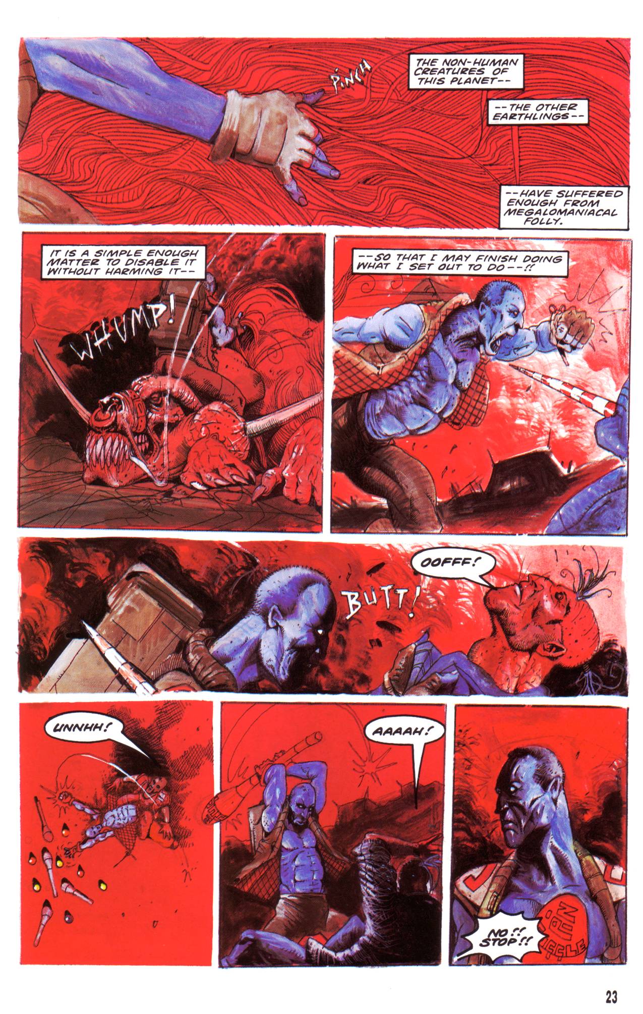 Read online Rogue Trooper:  The Final Warrior comic -  Issue #6 - 24