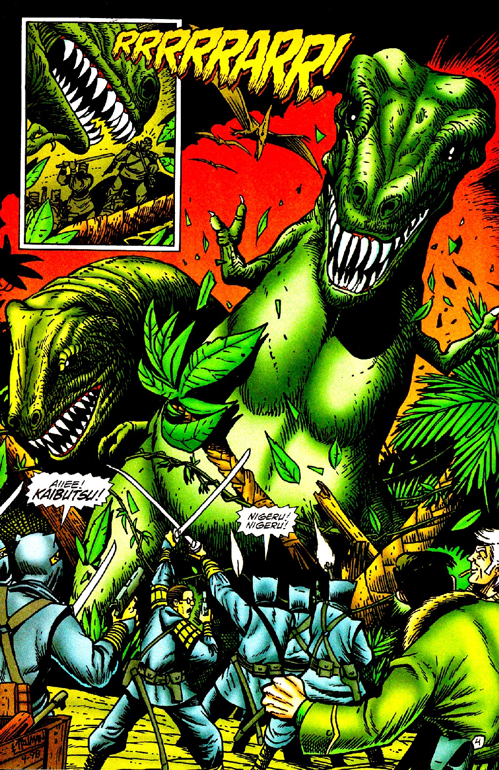 Read online Guns of the Dragon comic -  Issue #3 - 5