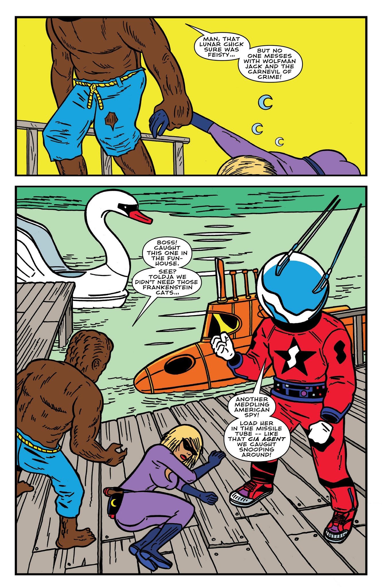 Read online Cap'n Dinosaur comic -  Issue # Full - 18