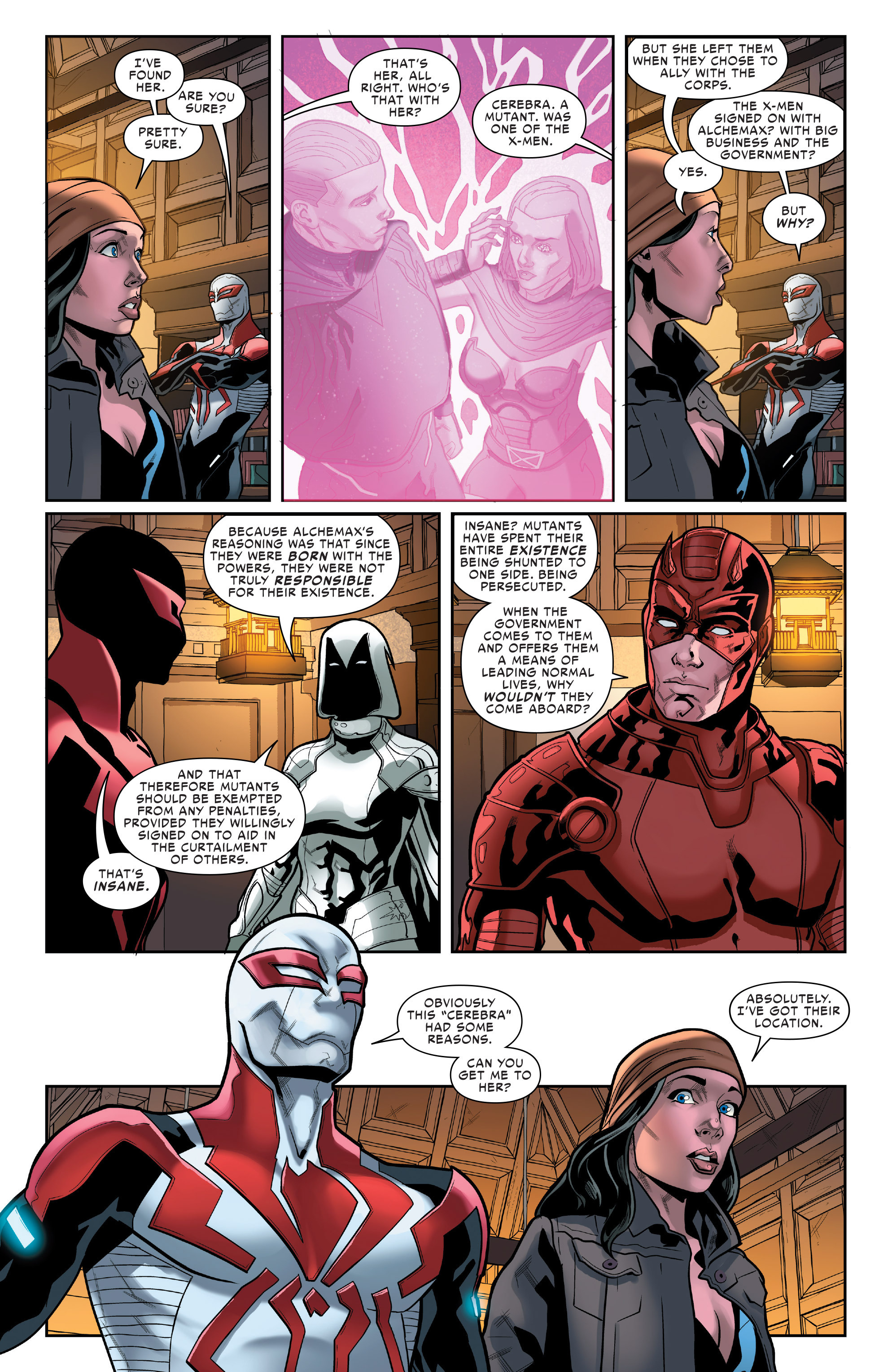 Read online Spider-Man 2099 (2015) comic -  Issue #15 - 6