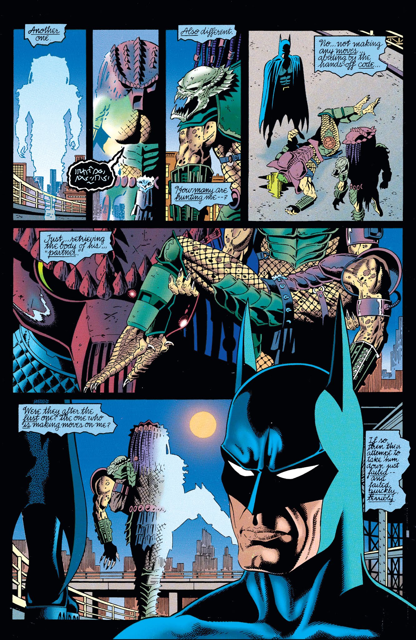 Read online DC Comics/Dark Horse Comics: Batman vs. Predator comic -  Issue # TPB (Part 3) - 6