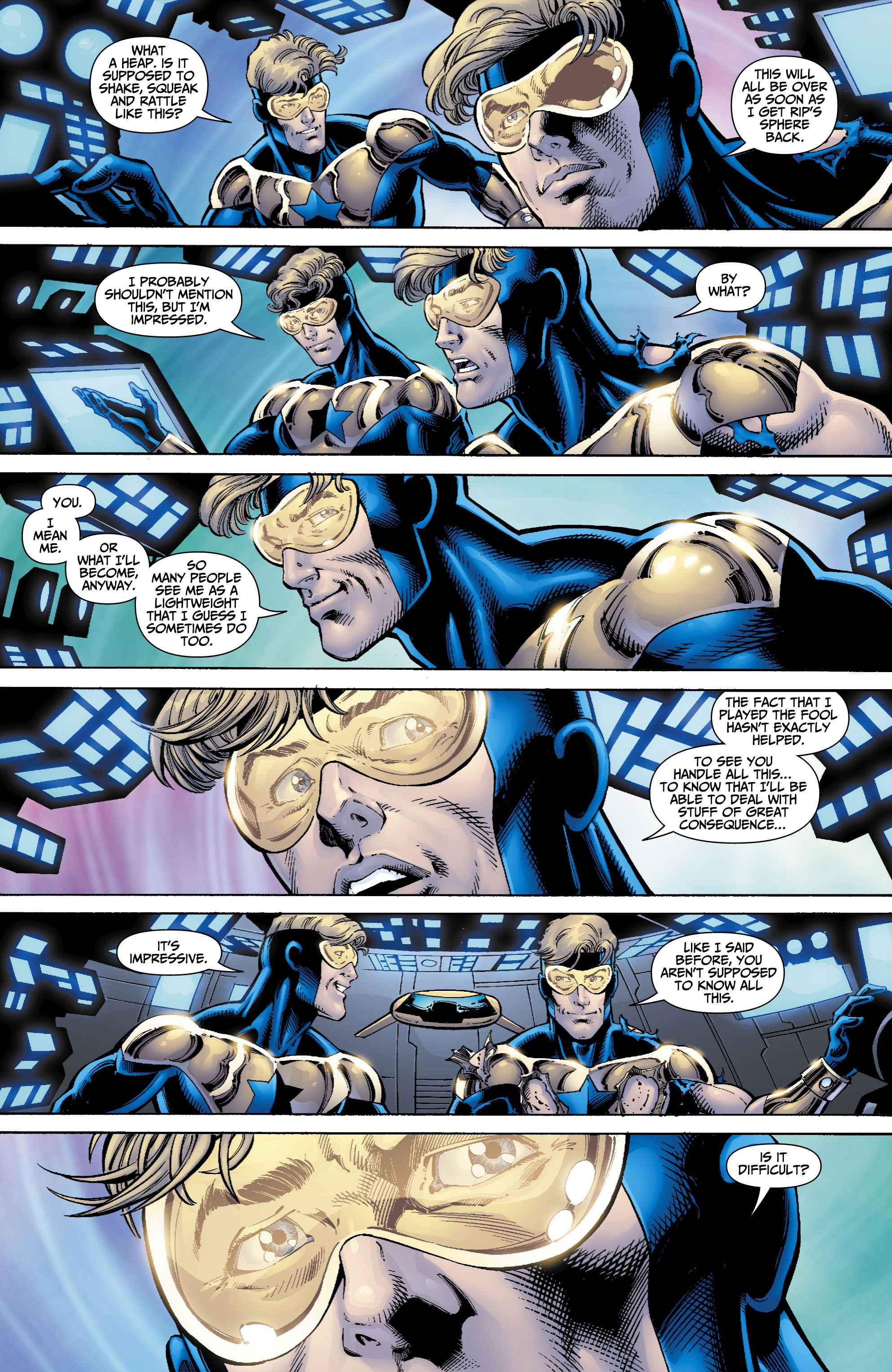 Read online Booster Gold (2007) comic -  Issue #19 - 16