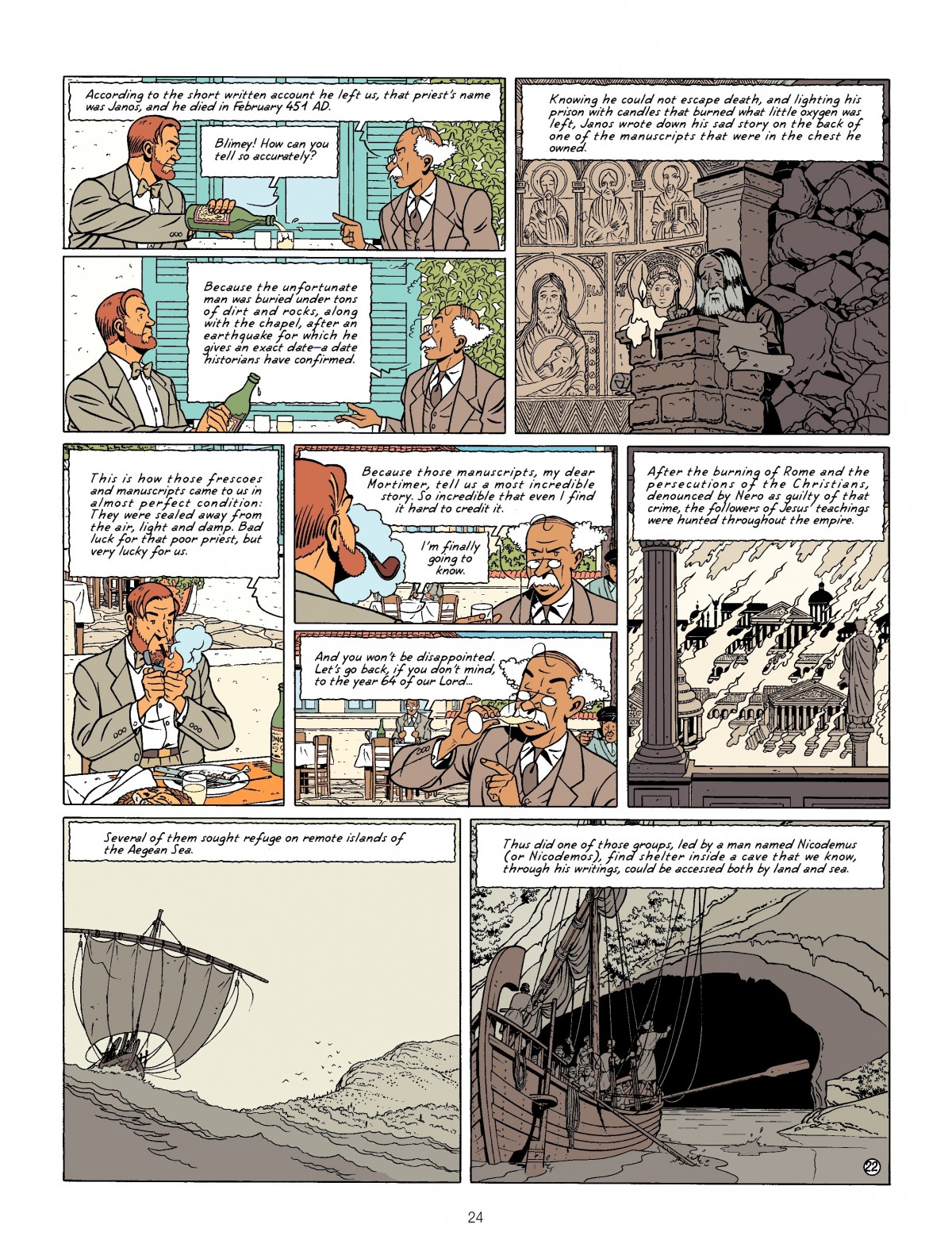 Read online Blake & Mortimer comic -  Issue #13 - 24