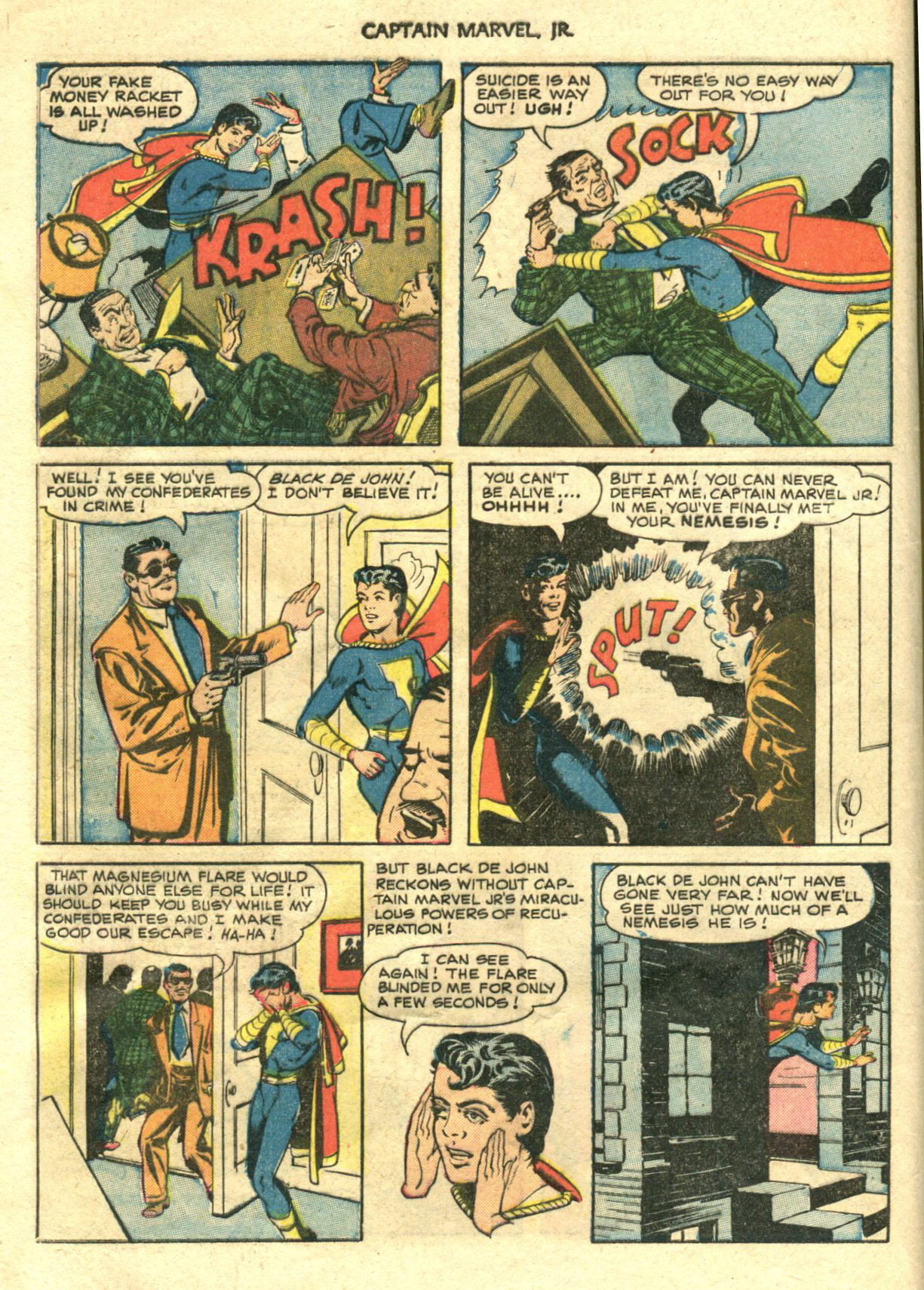 Read online Captain Marvel, Jr. comic -  Issue #85 - 6