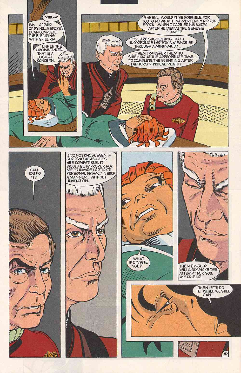 Read online Star Trek (1989) comic -  Issue # Annual 3 - 46