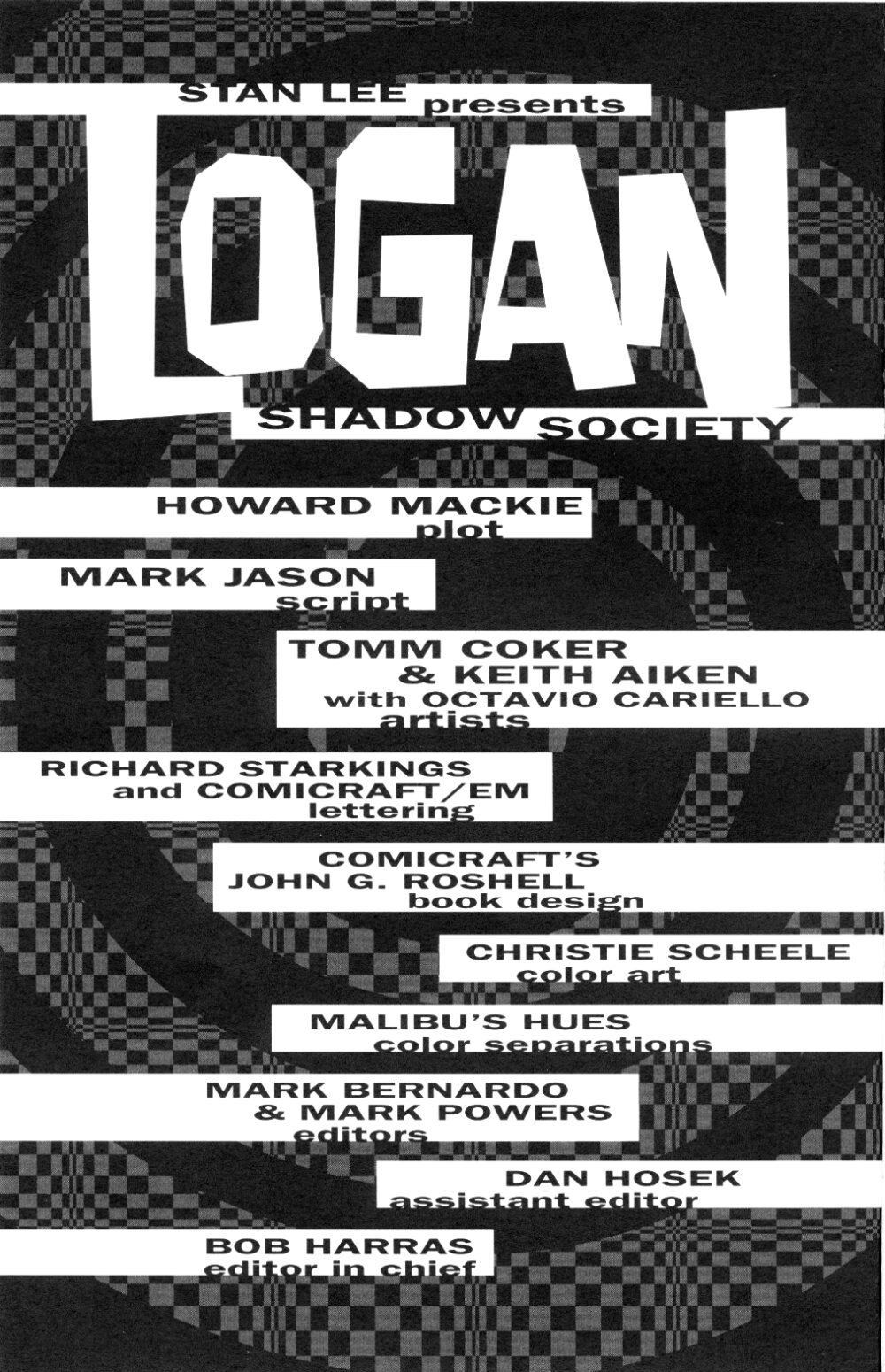 Read online Logan: Shadow Society comic -  Issue # Full - 2
