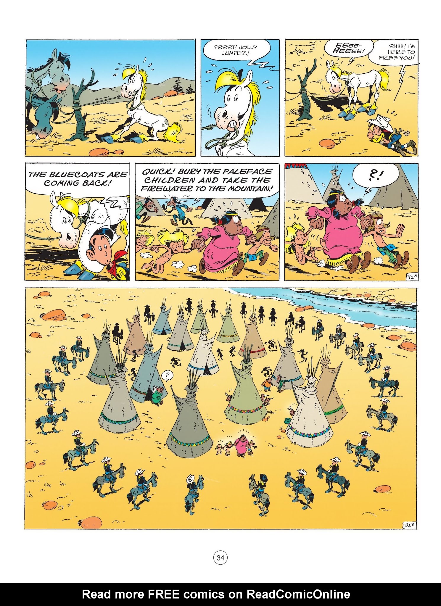 Read online A Lucky Luke Adventure comic -  Issue #69 - 36