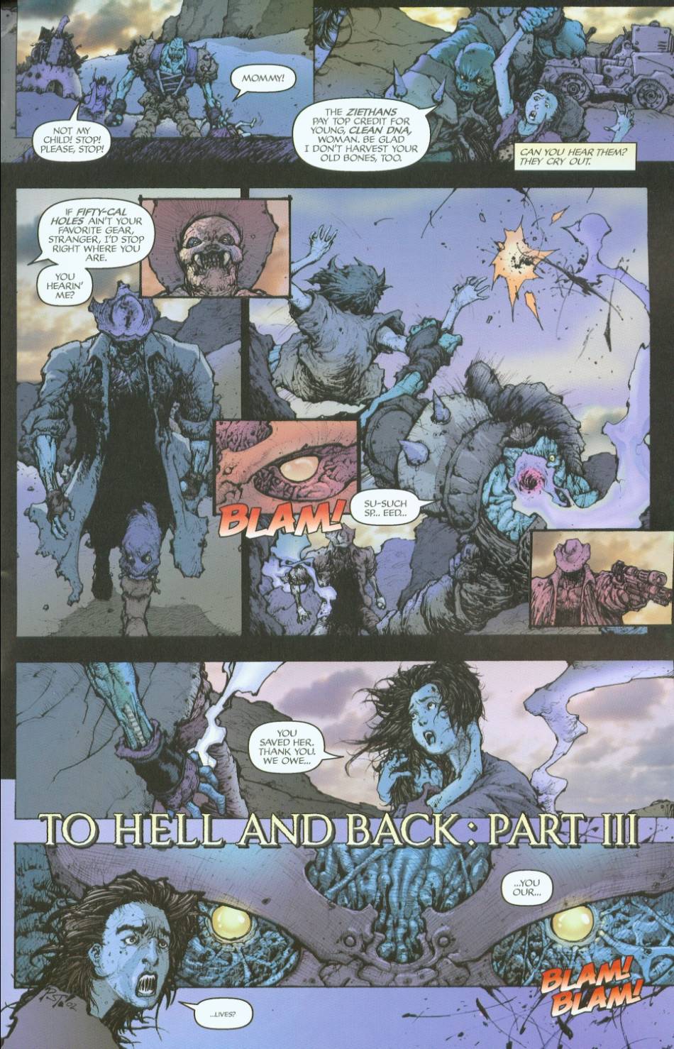 Read online Mutant Earth / Realm of the Claw (flipbook) comic -  Issue #3 - 3