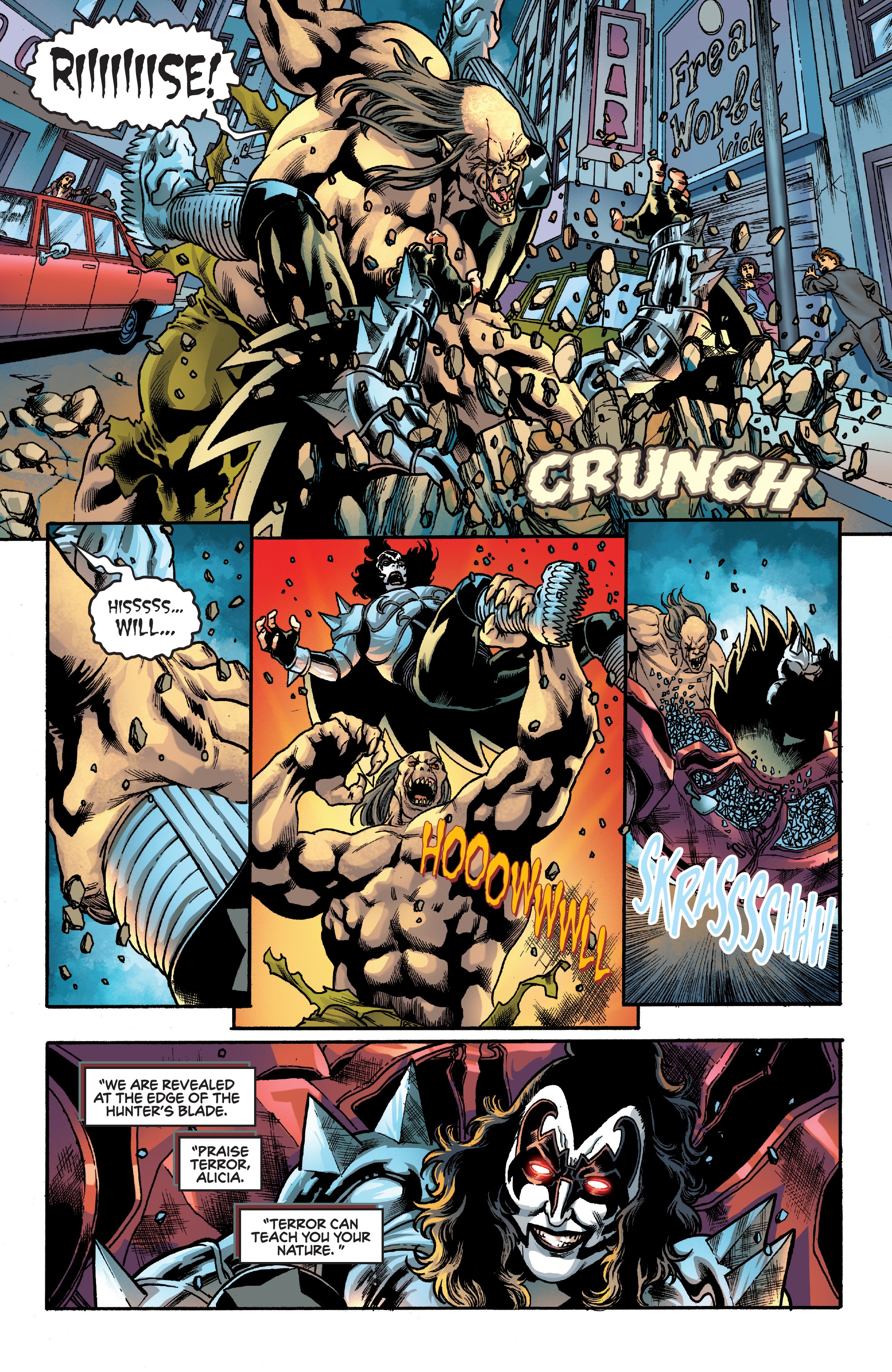 Read online KISS: Blood and Stardust comic -  Issue #4 - 14