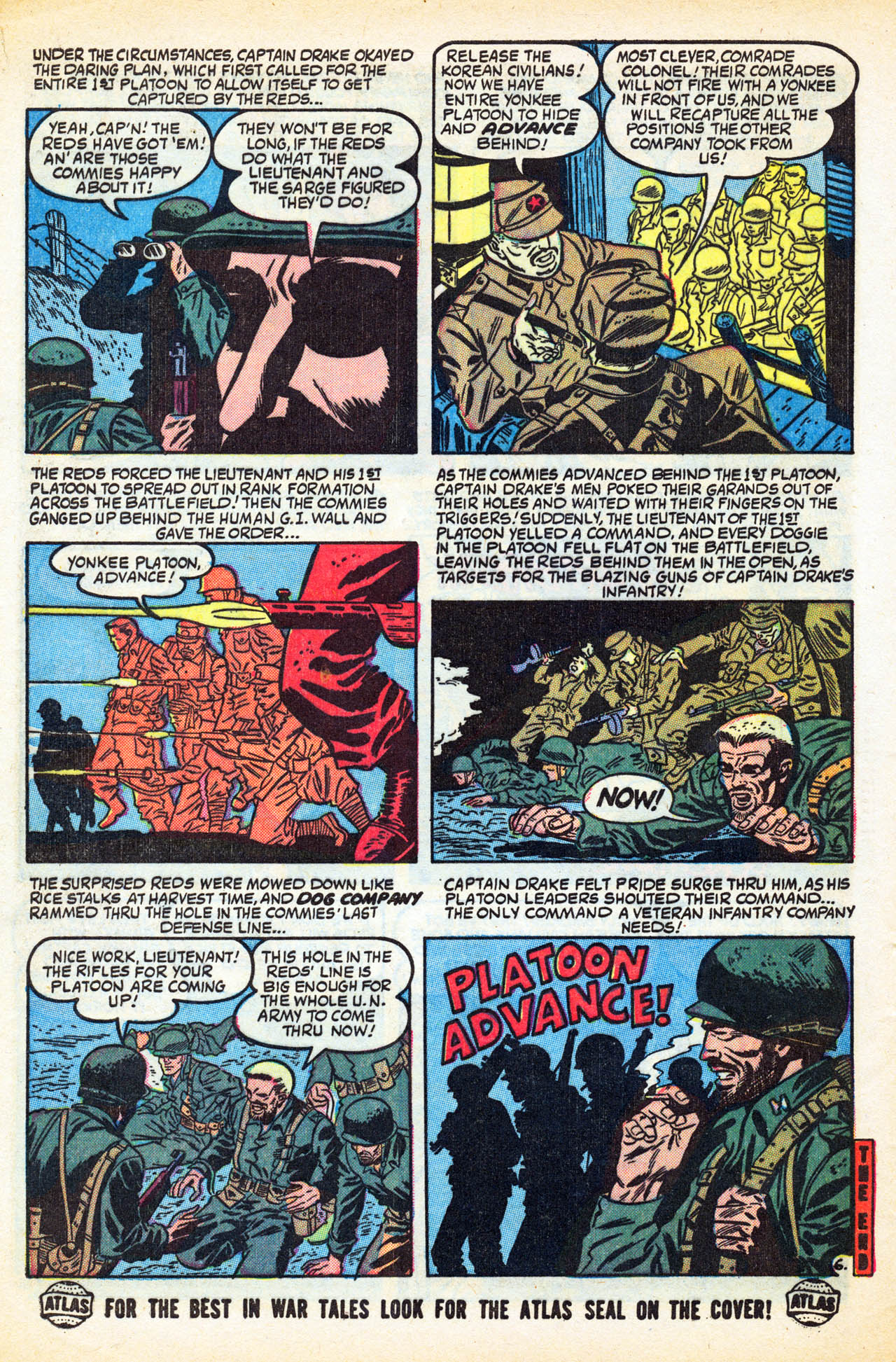 Read online War Comics comic -  Issue #34 - 8