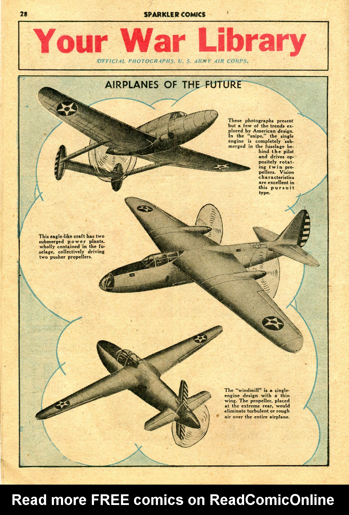 Read online Sparkler Comics comic -  Issue #24 - 30