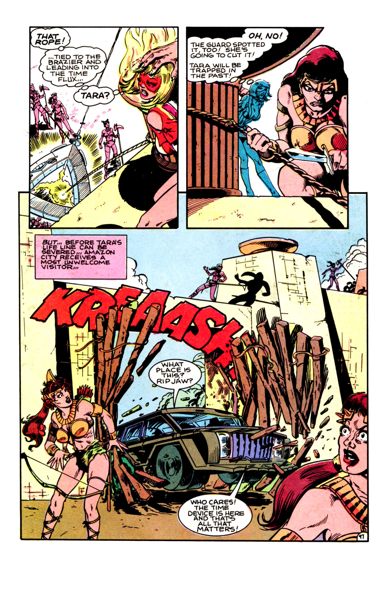 Read online Untold Origin of FemForce comic -  Issue # Full - 49