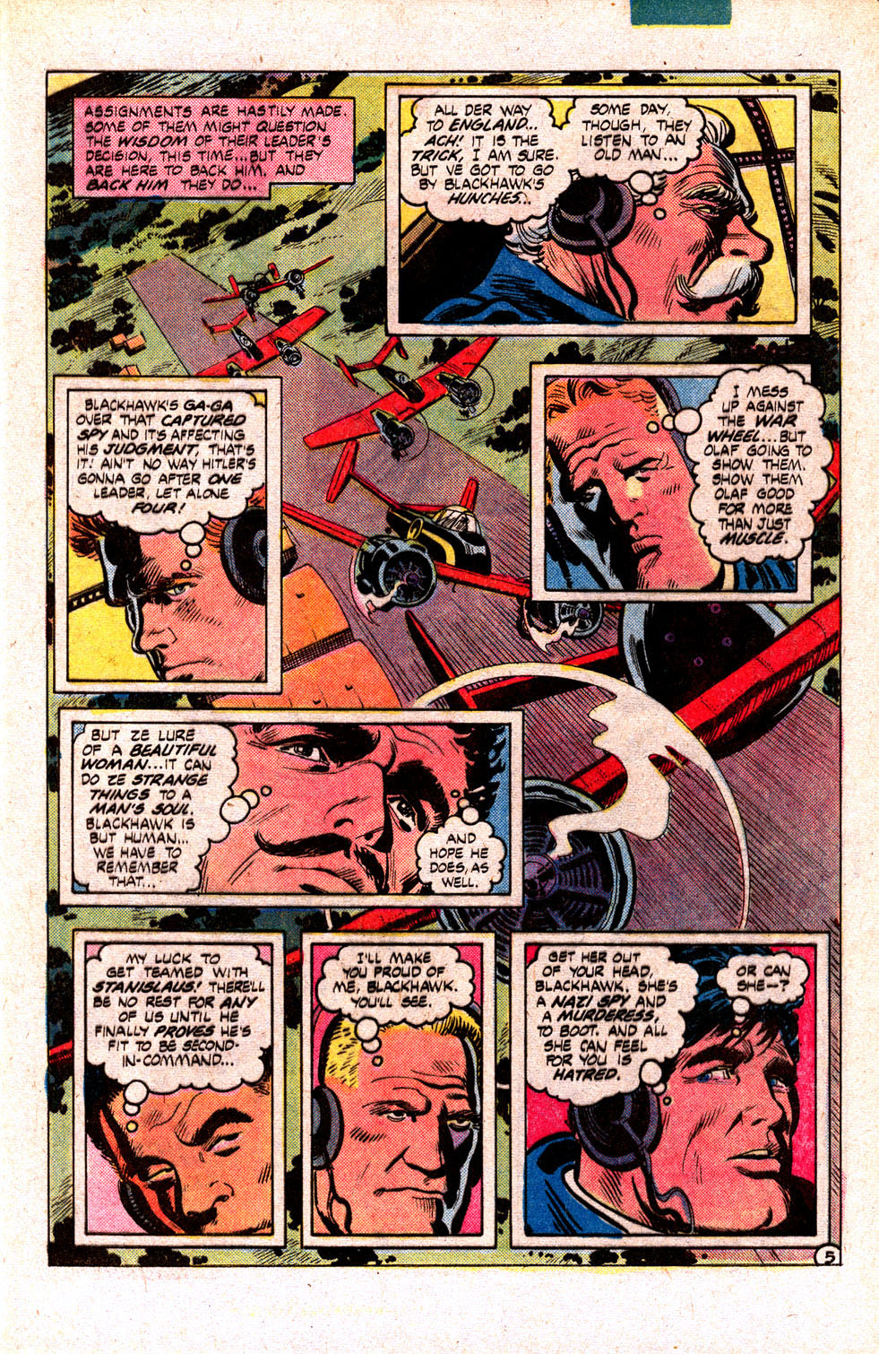 Blackhawk (1957) Issue #262 #153 - English 7