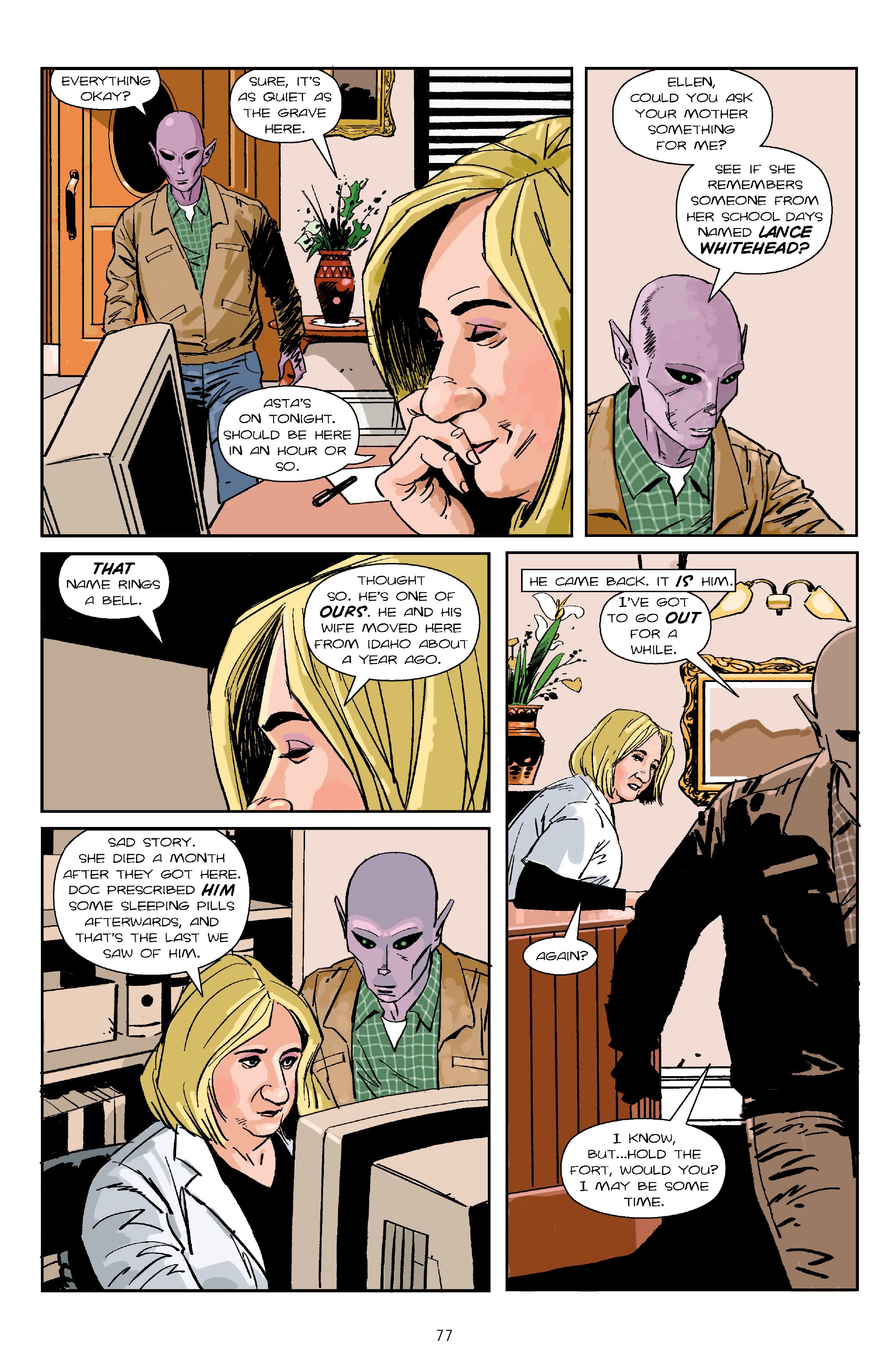 Read online Resident Alien Omnibus comic -  Issue # TPB 1 (Part 1) - 78