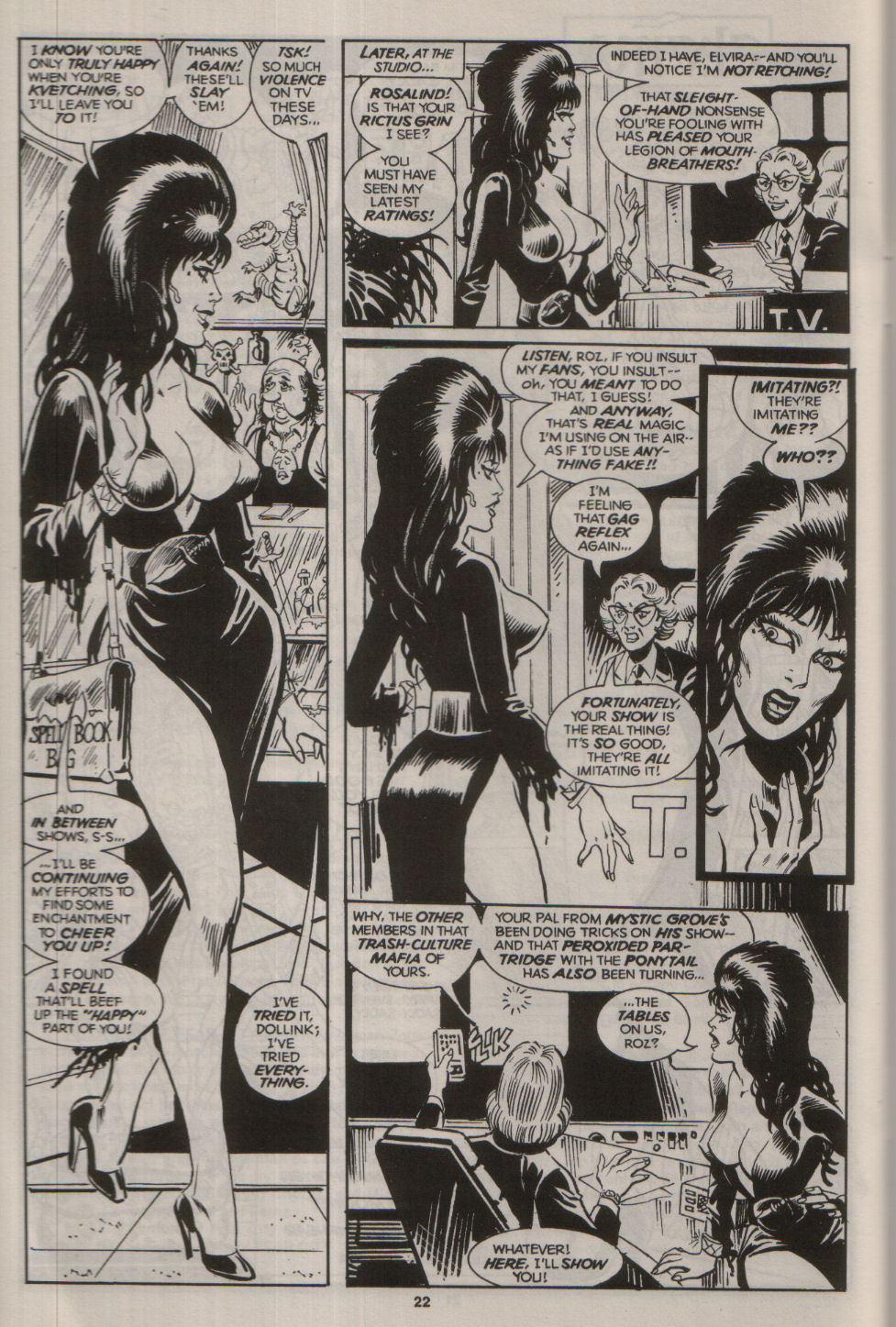 Read online Elvira, Mistress of the Dark comic -  Issue #15 - 21