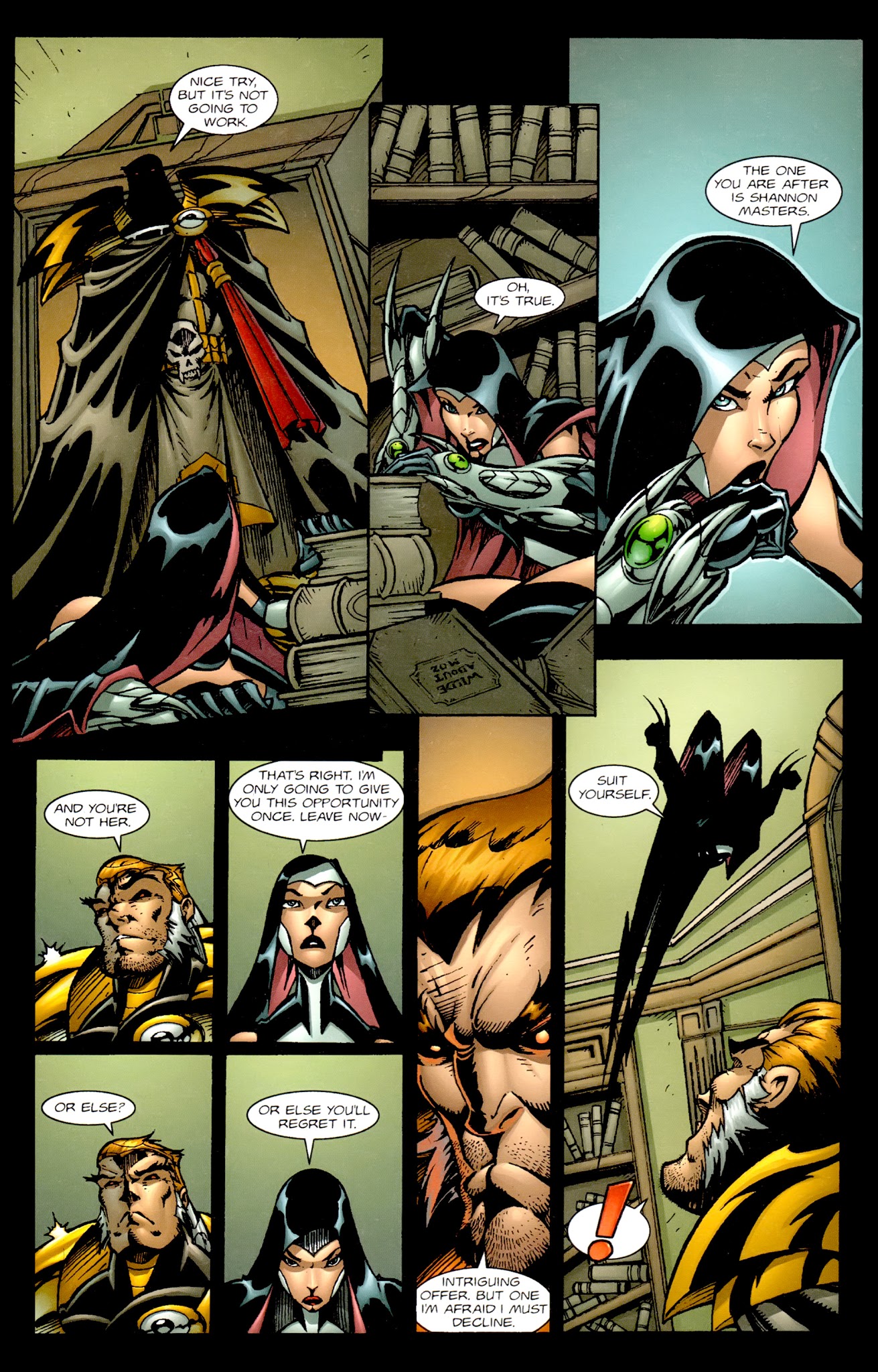 Read online Warrior Nun Areala (1999) comic -  Issue #15 - 7