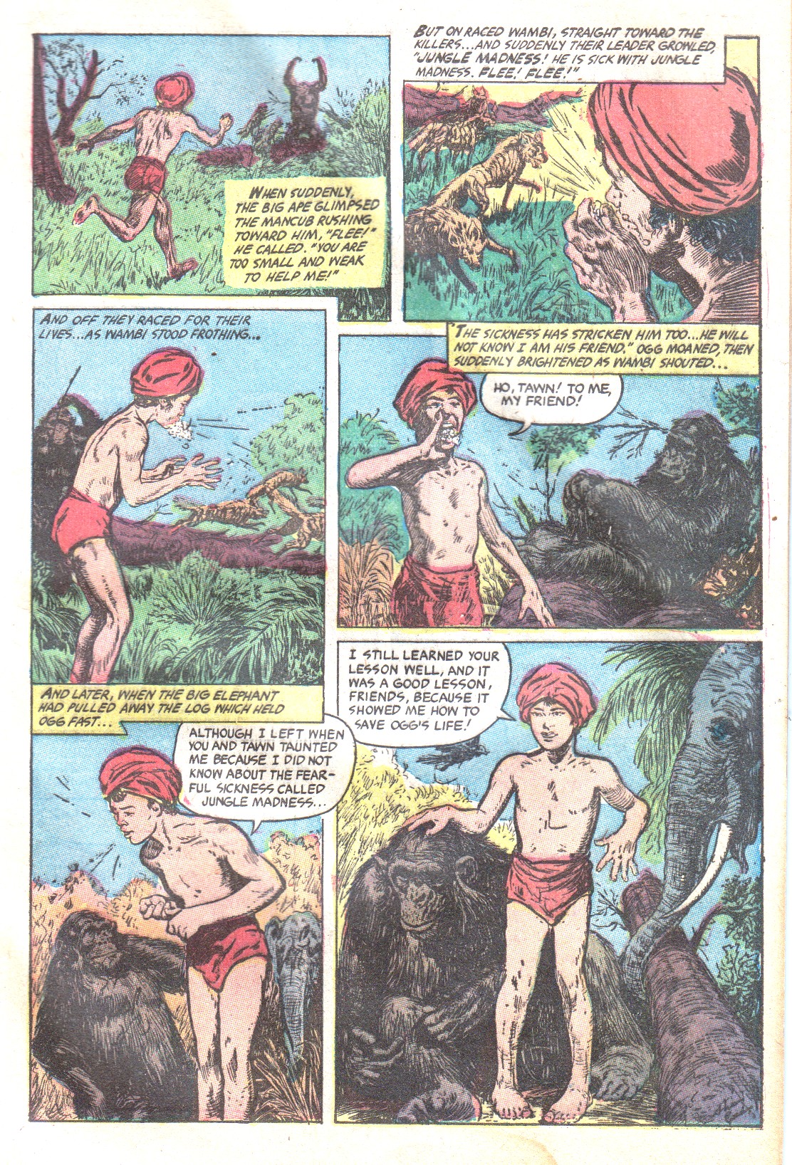 Read online Wambi Jungle Boy comic -  Issue #17 - 9
