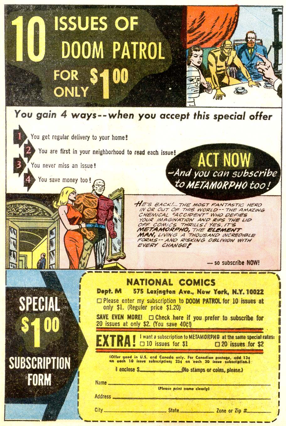 Read online Doom Patrol (1964) comic -  Issue #97 - 33