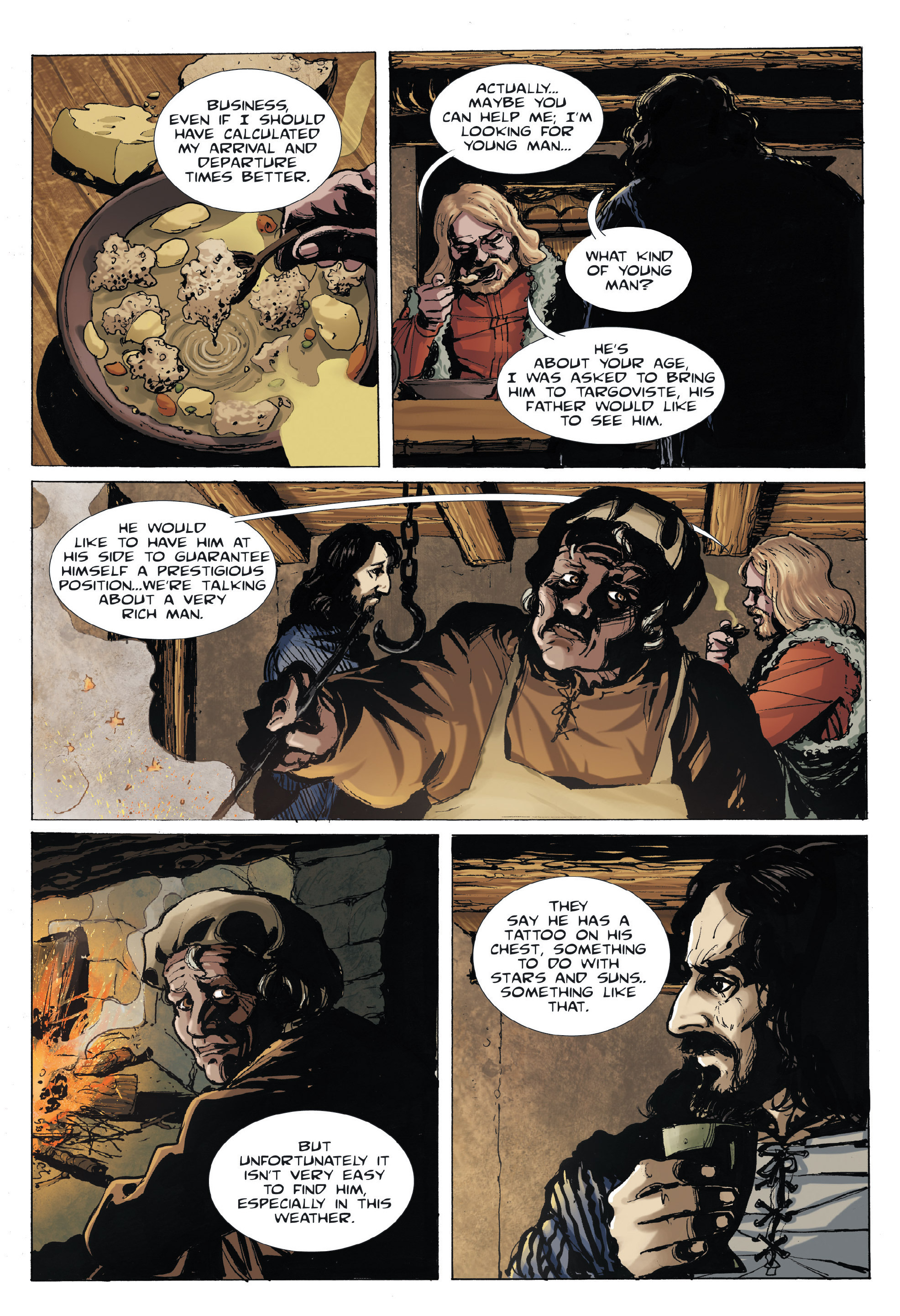 Read online Voivod: The True Story of Vlad the Impaler comic -  Issue # TPB - 51