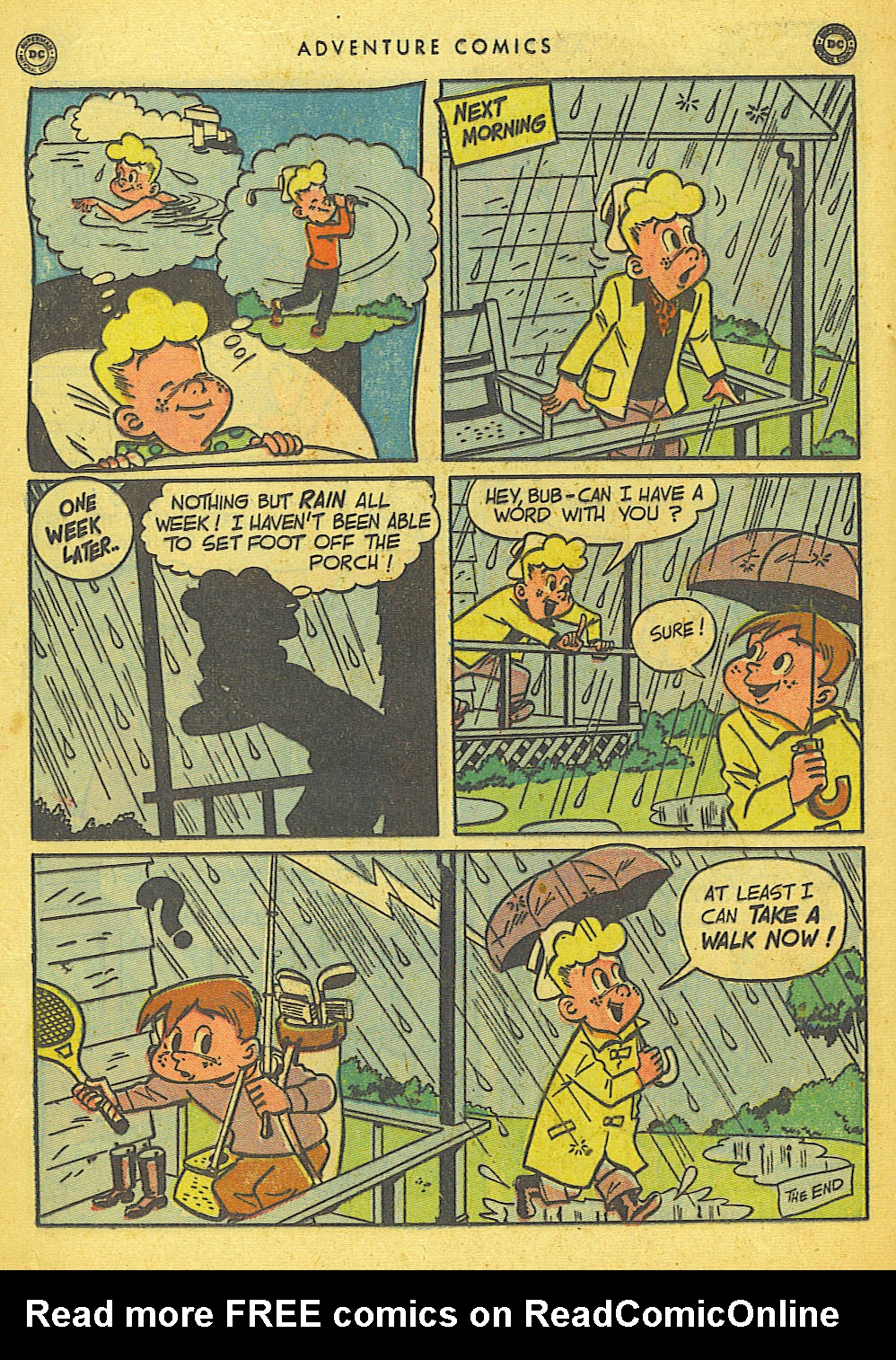Read online Adventure Comics (1938) comic -  Issue #155 - 36