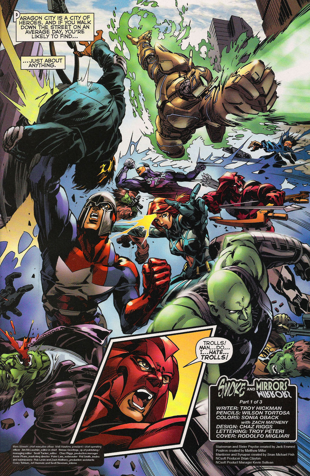 Read online City of Heroes (2005) comic -  Issue #4 - 2